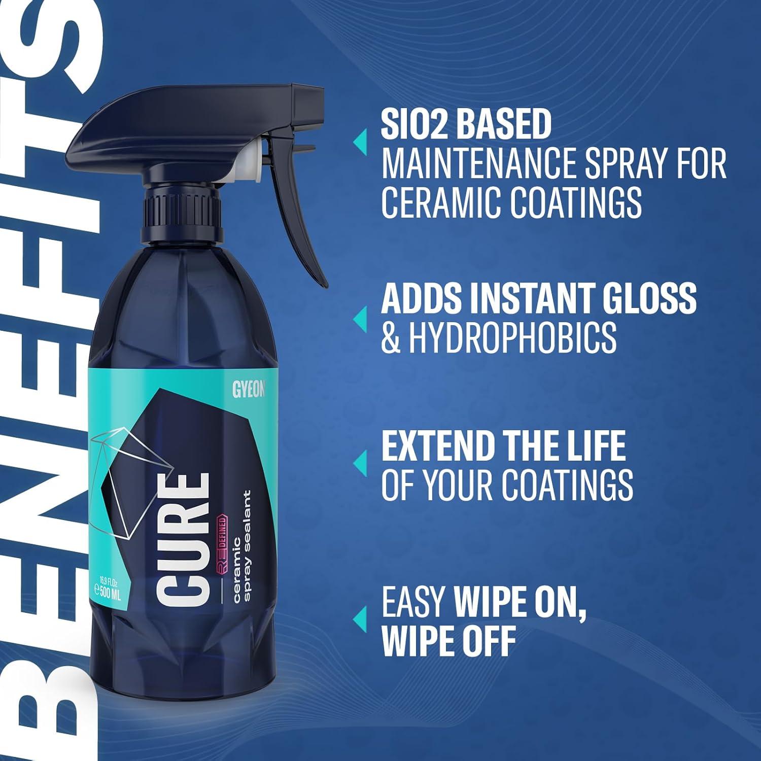 GYEON Cure Redefined Spray Cerámico Hidrofóbico 500ml