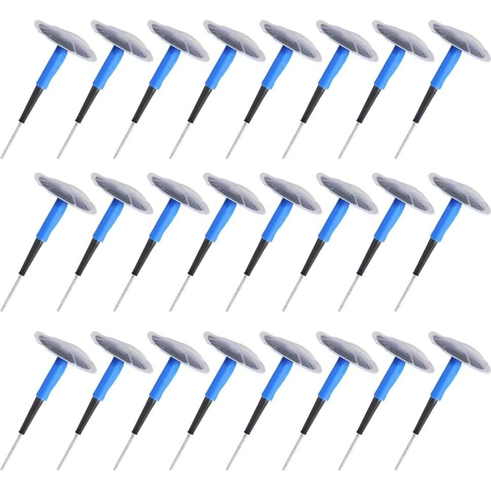 24 Parches de Reparación de Neumáticos Aramox 36x4mm