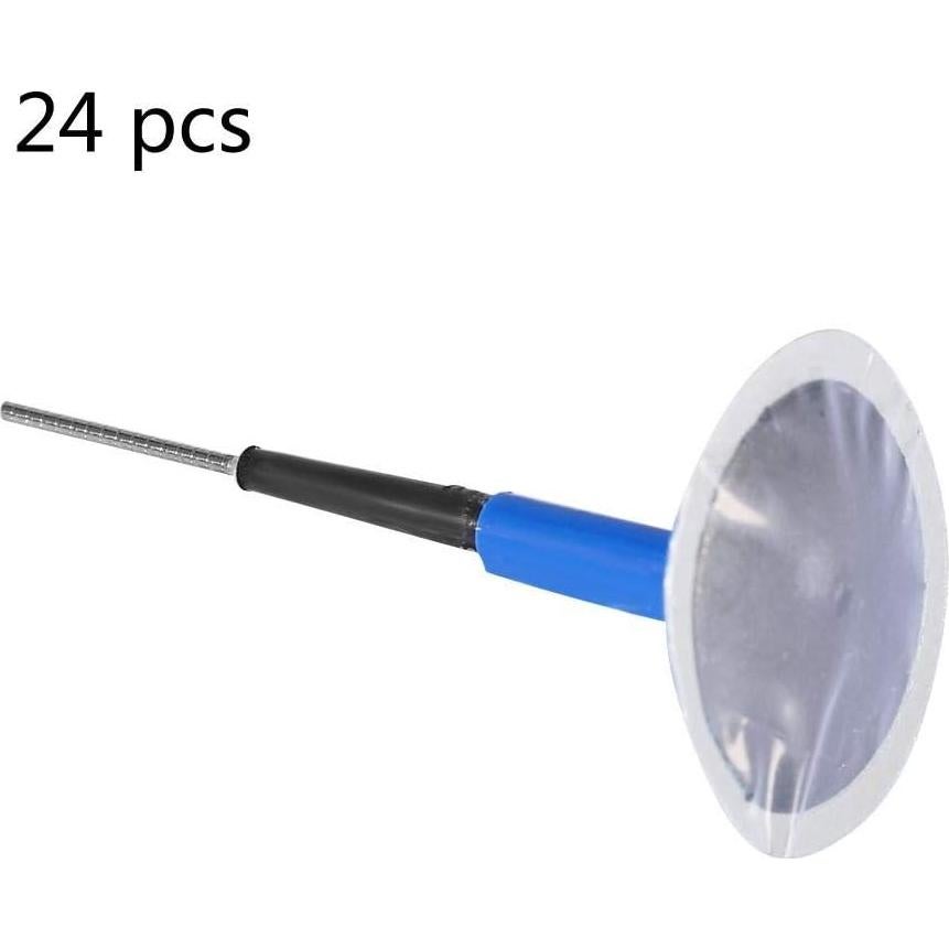 24 Parches de Reparación de Neumáticos Aramox 36x4mm