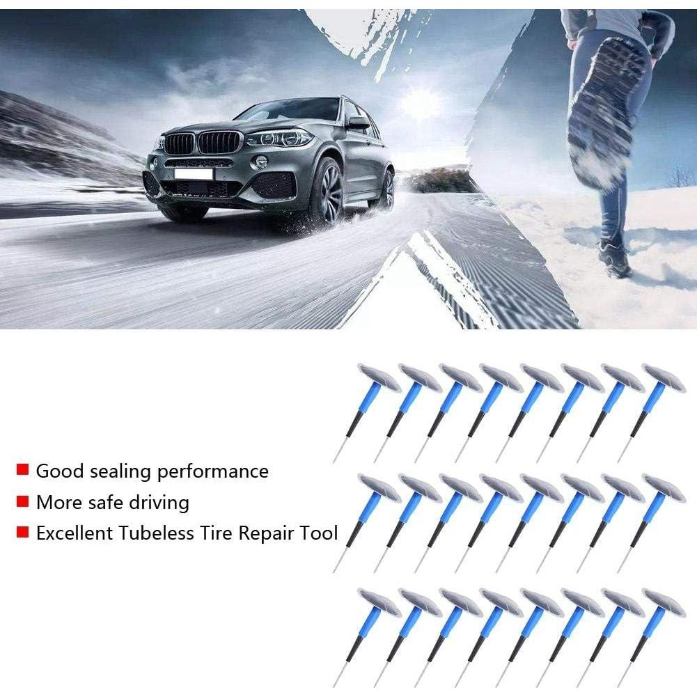 24 Parches de Reparación de Neumáticos Aramox 36x4mm