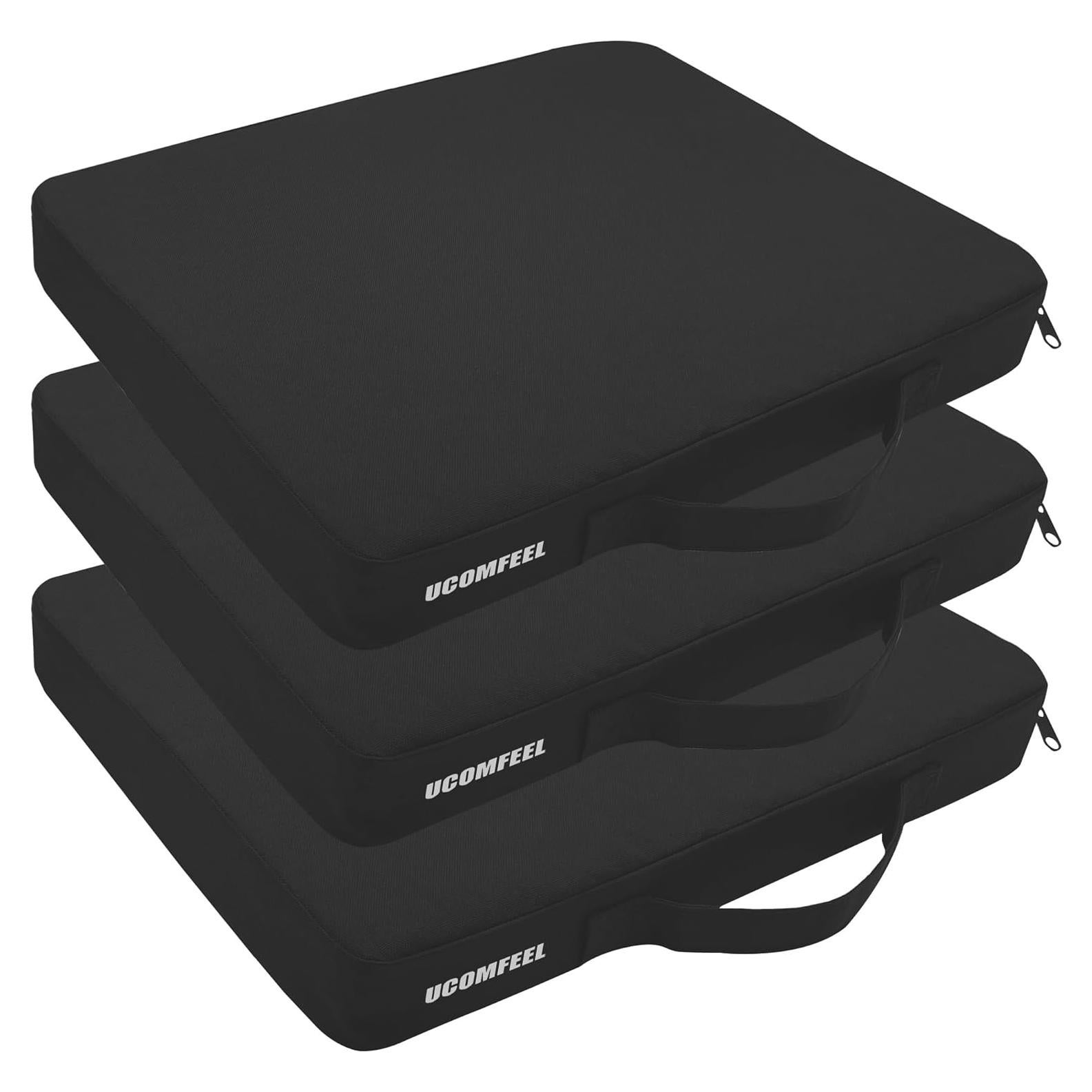Cojines Portátiles UCOMFEEL para Estadio 42x33 cm, Juego de 3