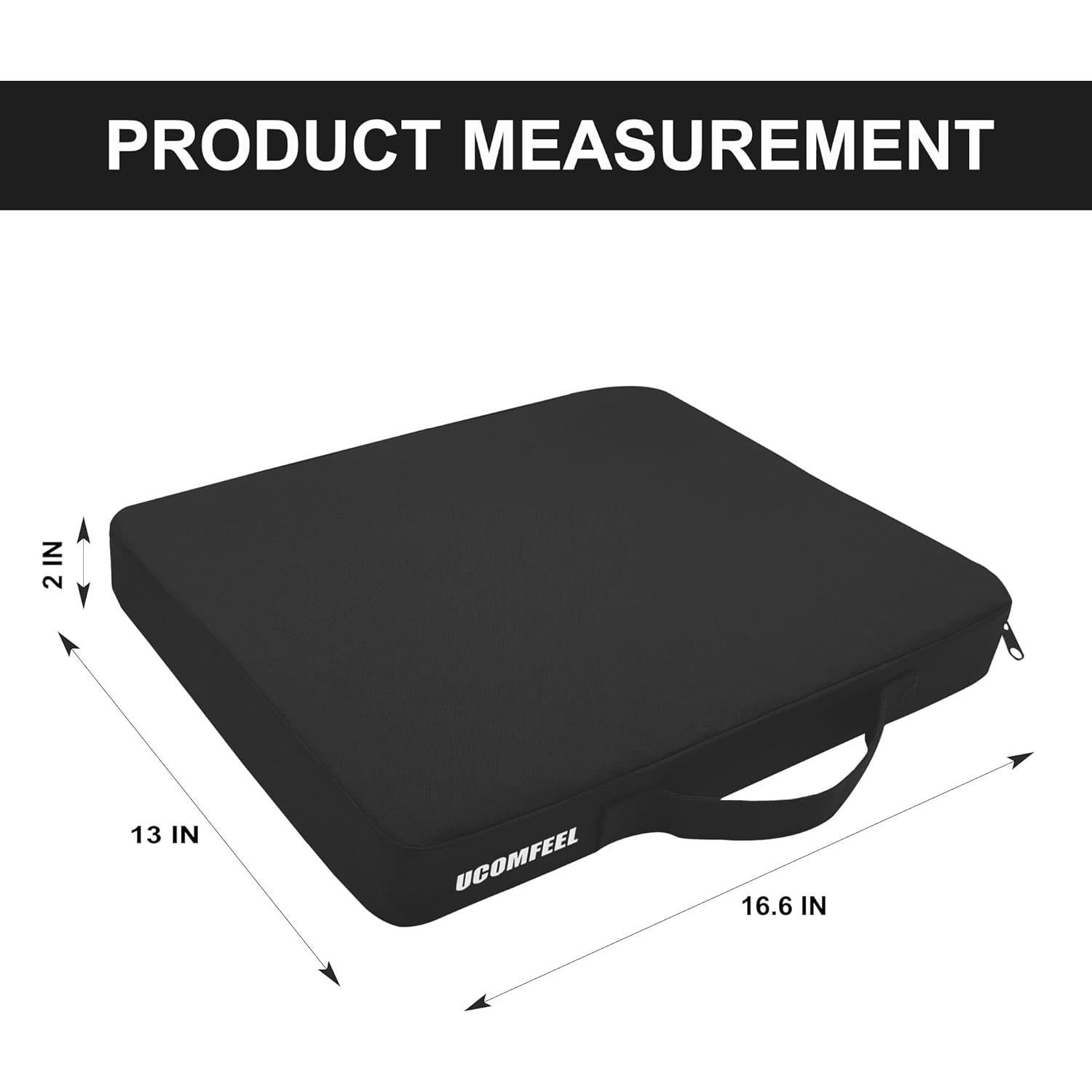 Cojines Portátiles UCOMFEEL para Estadio 42x33 cm, Juego de 3