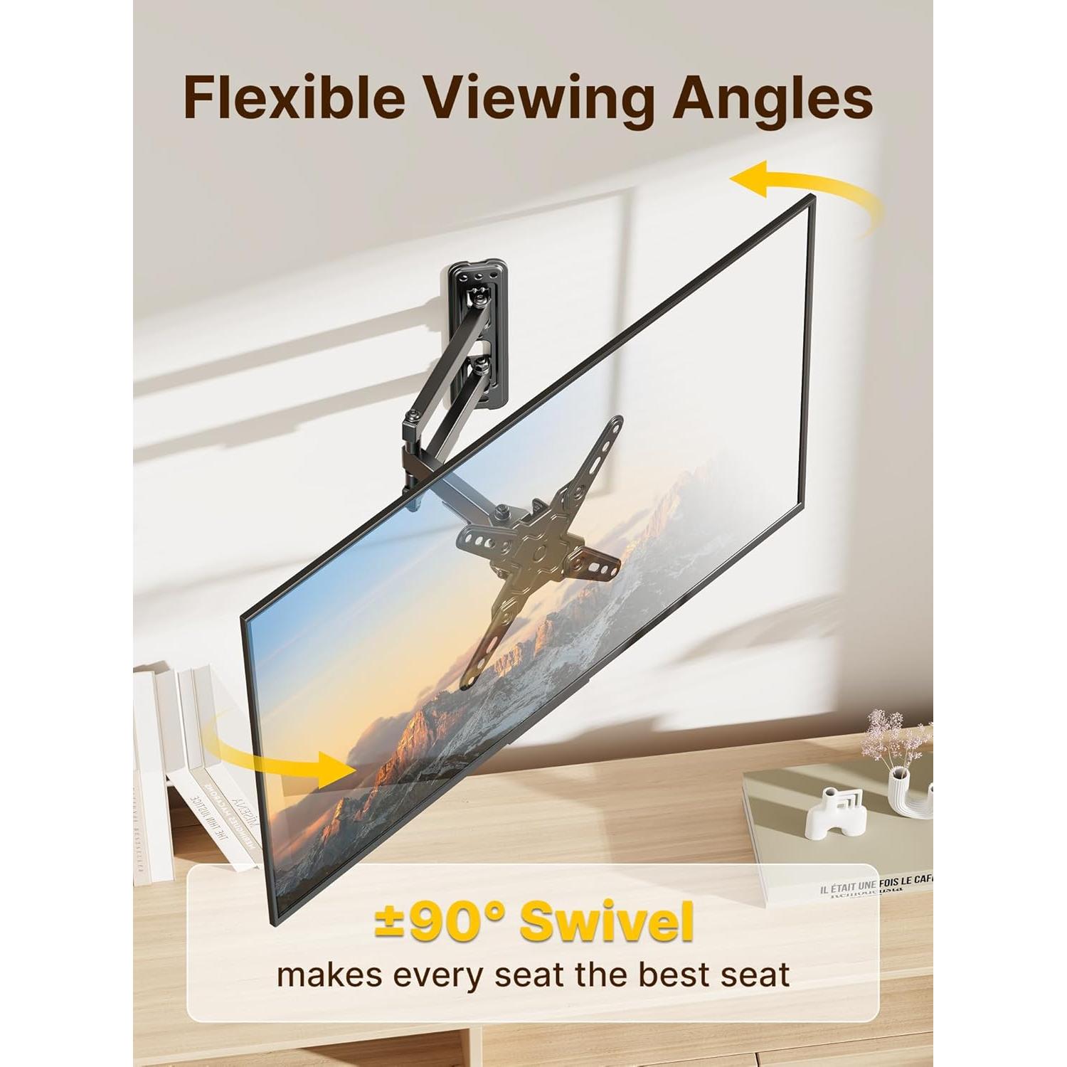 Soporte de Pared para TV monTEK 13-43" Movimiento Completo