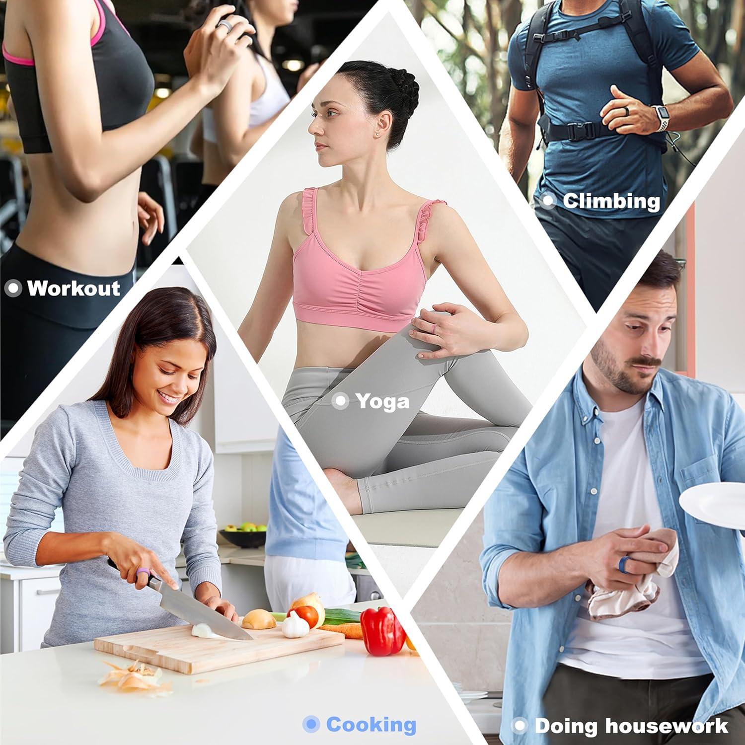 Protector de Anillo de Silicona Polyjoy para Oura Ring Gen 4/3 - 6 Piezas