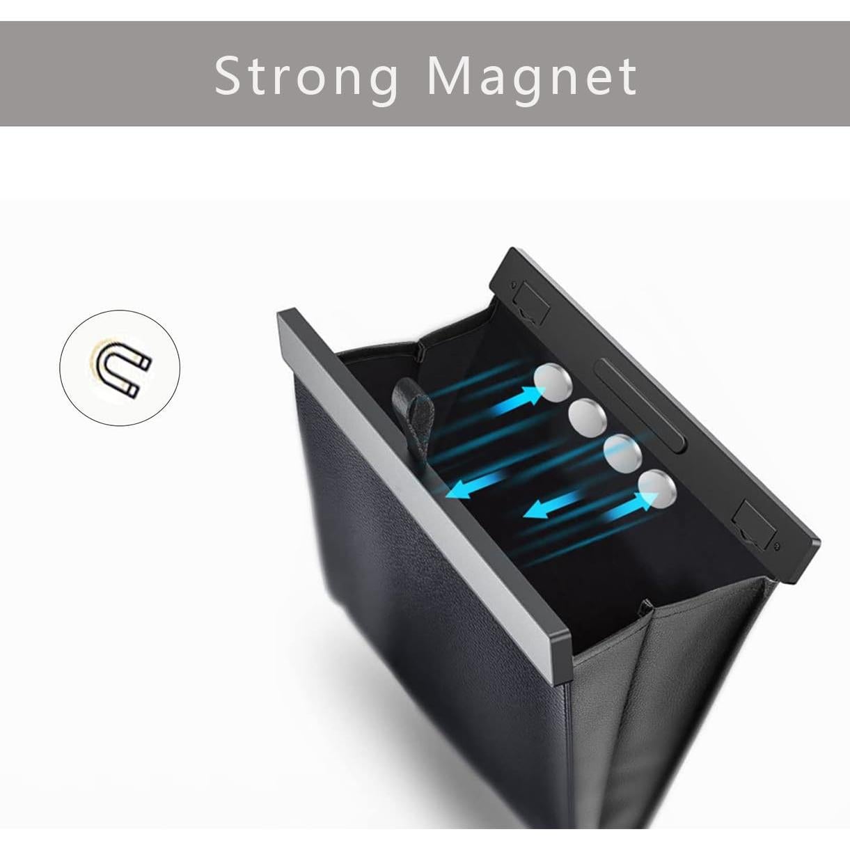 Bolsa de Basura para Auto Sunnymark&Co Modelo Tesla 3/Y Negro