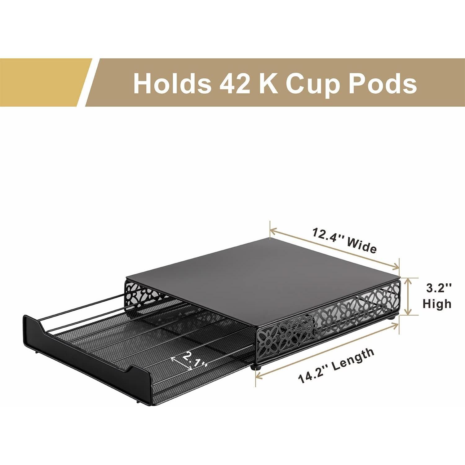 Cajón de Almacenamiento para 42 Cápsulas de Café Flagship