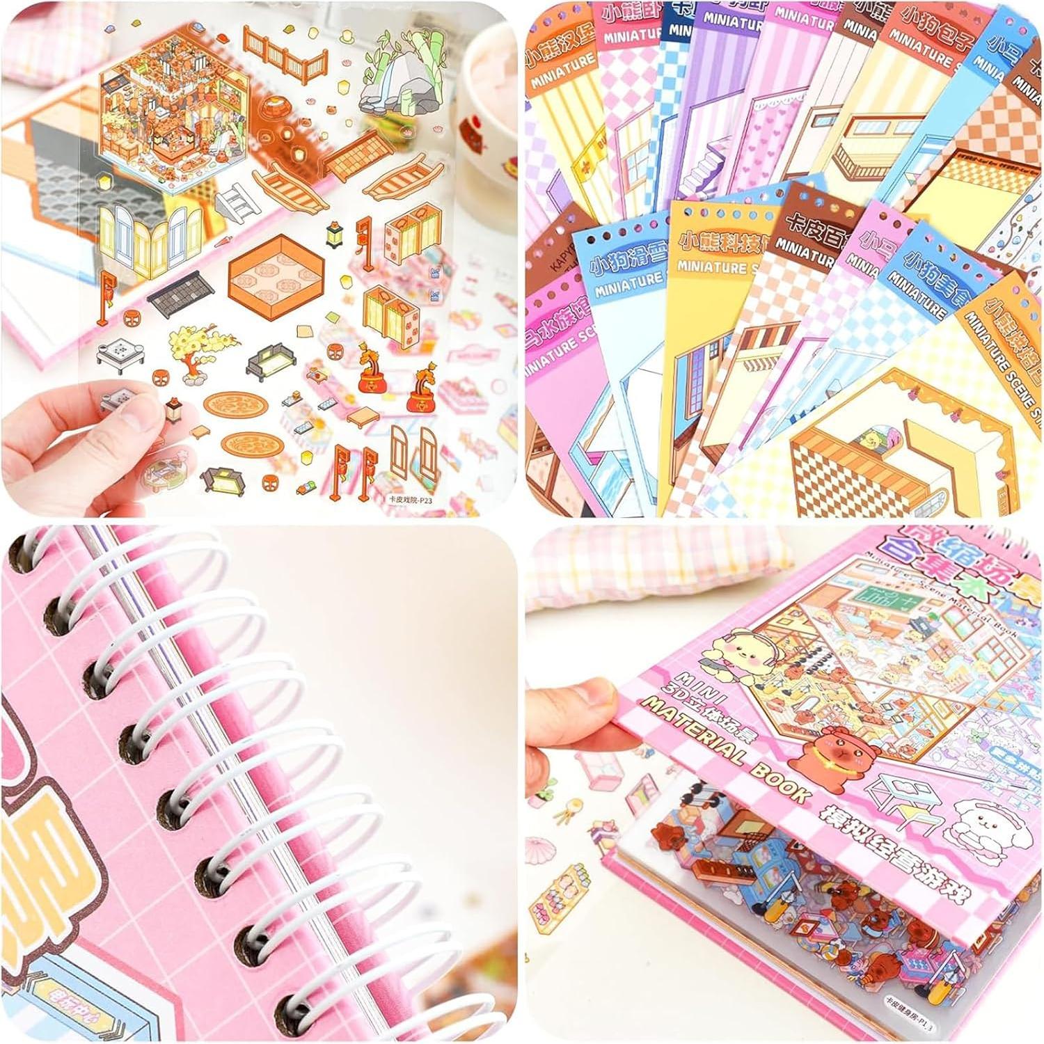 20 Conjuntos de Pegatinas 3D DIY Genérico para Alivio de Estrés