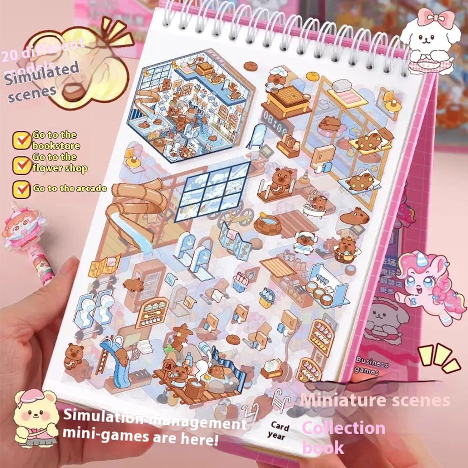 20 Conjuntos de Pegatinas 3D DIY Genérico para Alivio de Estrés