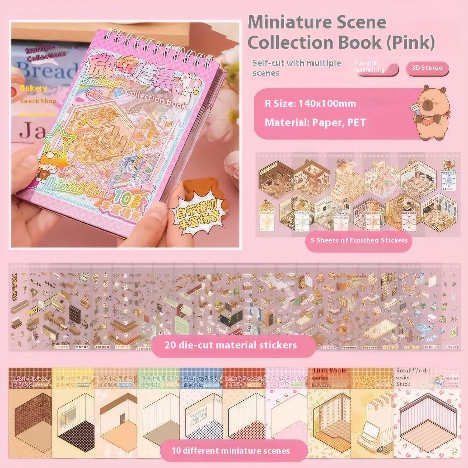 20 Conjuntos de Pegatinas 3D DIY Genérico para Alivio de Estrés