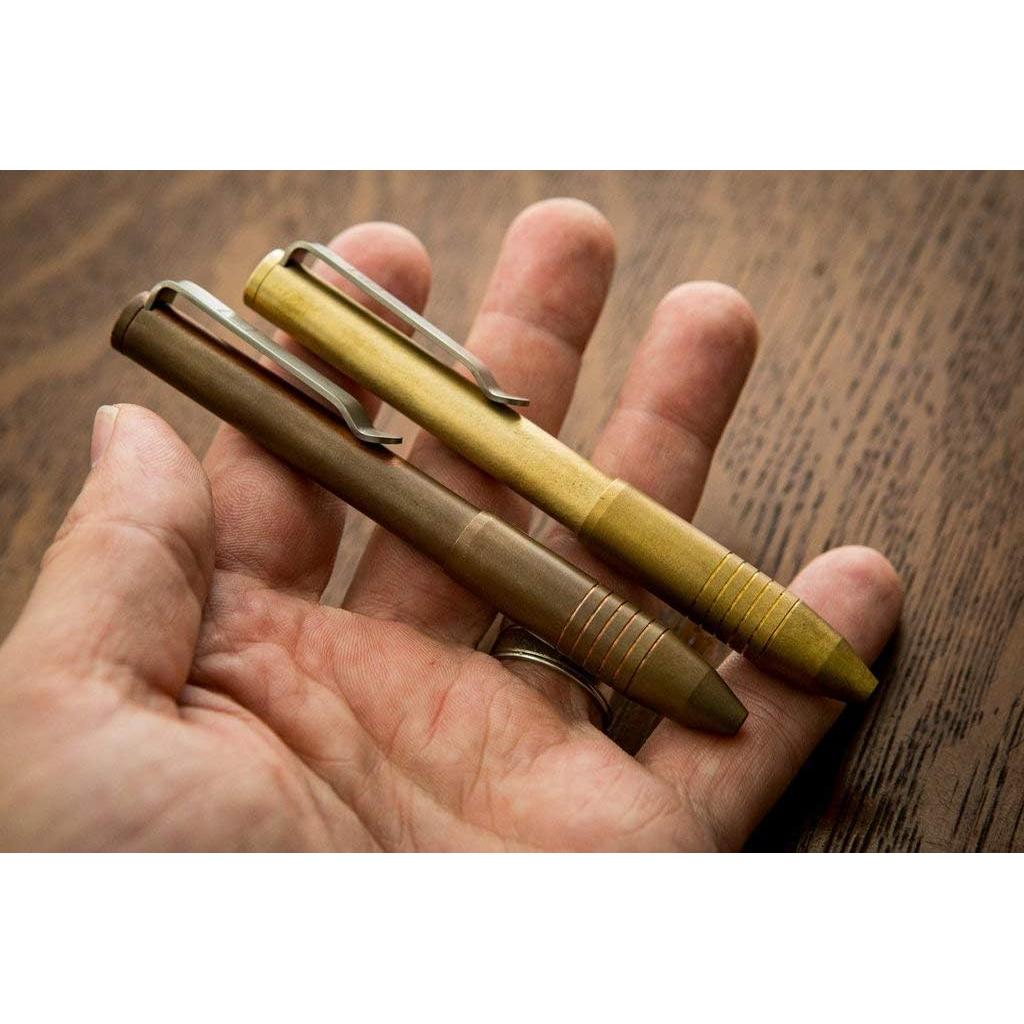 Bolígrafo Pocket Pro BIG IDEA DESIGN Latón Amarillo 0.3mm