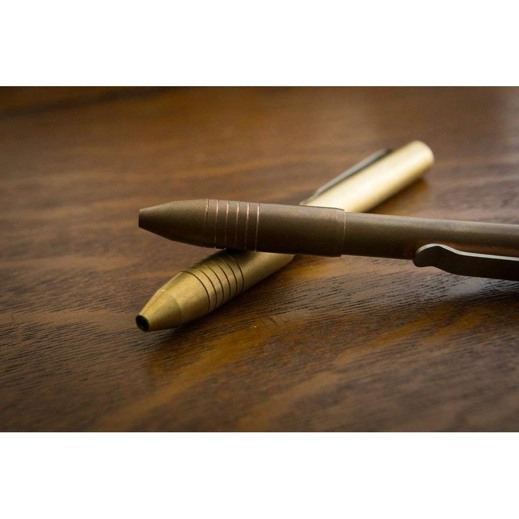 Bolígrafo Pocket Pro BIG IDEA DESIGN Latón Amarillo 0.3mm