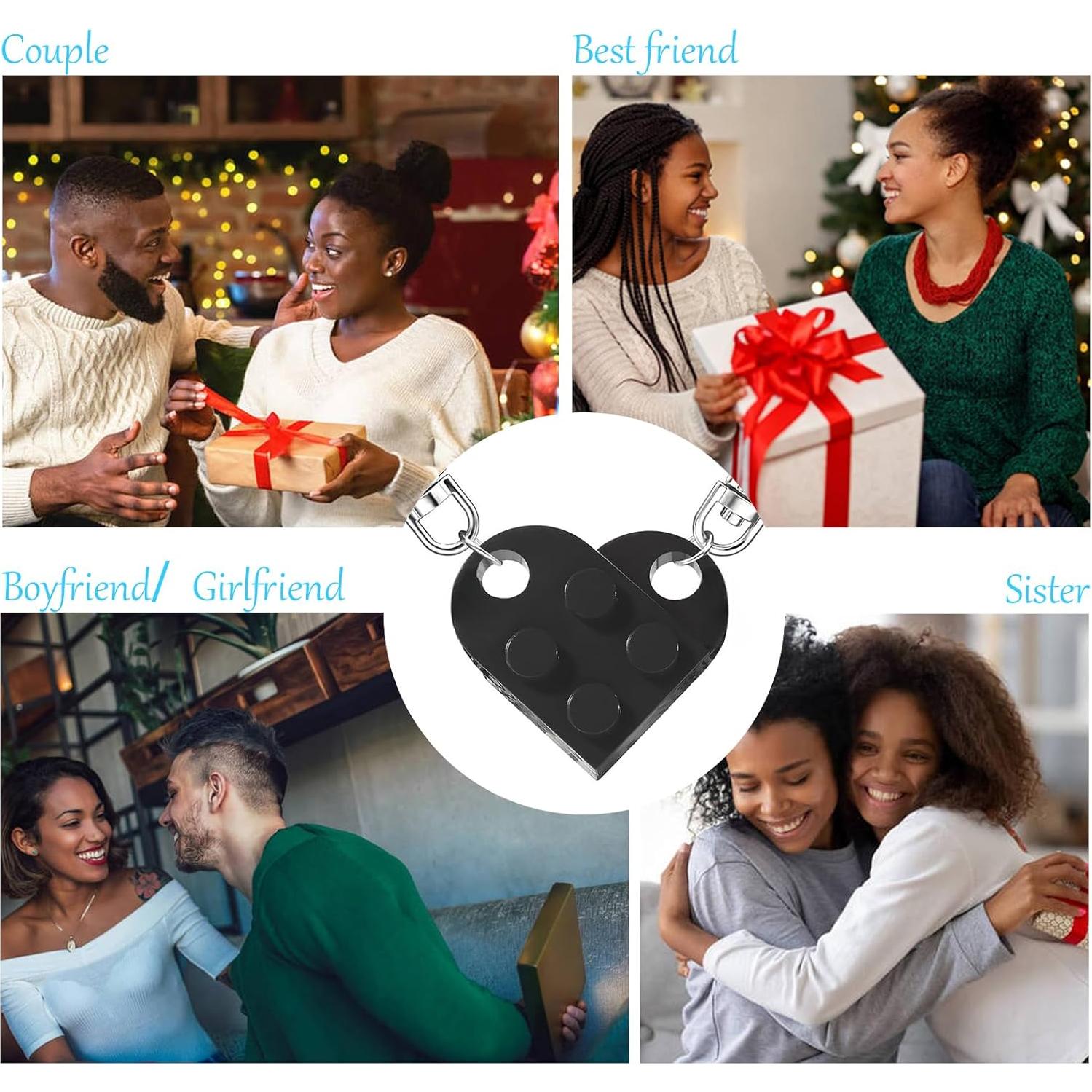 Conjunto de Llaveros Corazón MPK para Parejas - Regalo Romántico