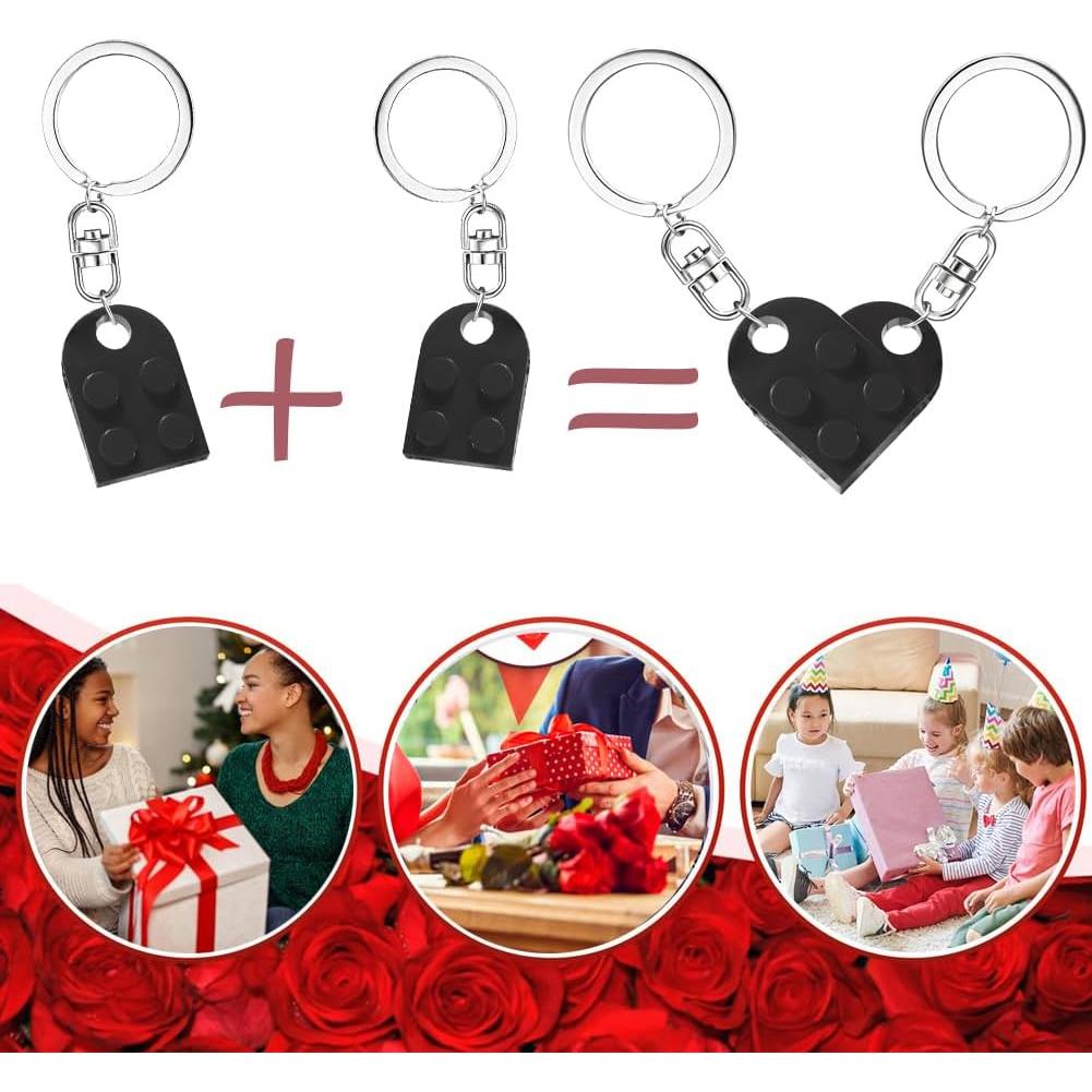 Conjunto de Llaveros Corazón MPK para Parejas - Regalo Romántico