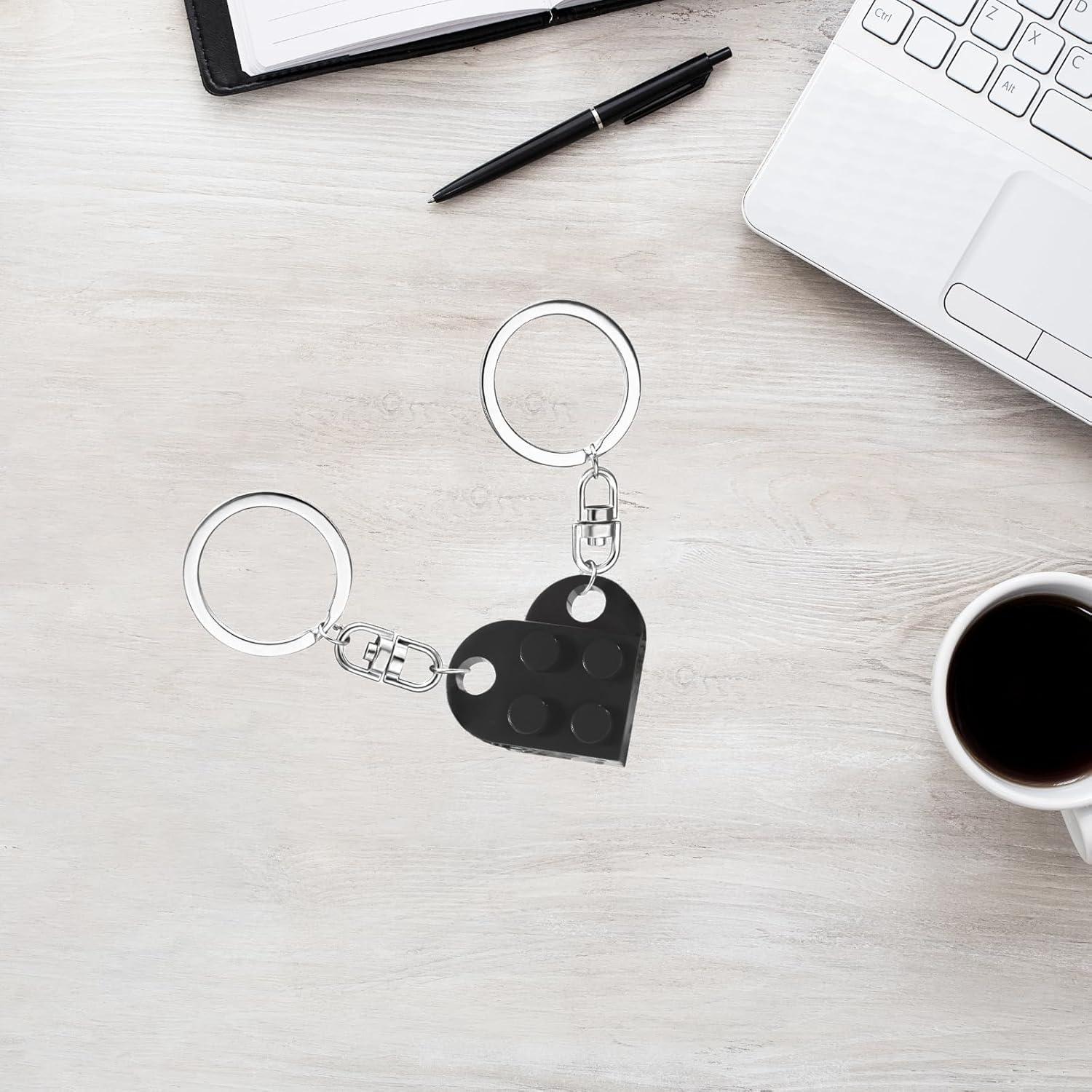 Conjunto de Llaveros Corazón MPK para Parejas - Regalo Romántico