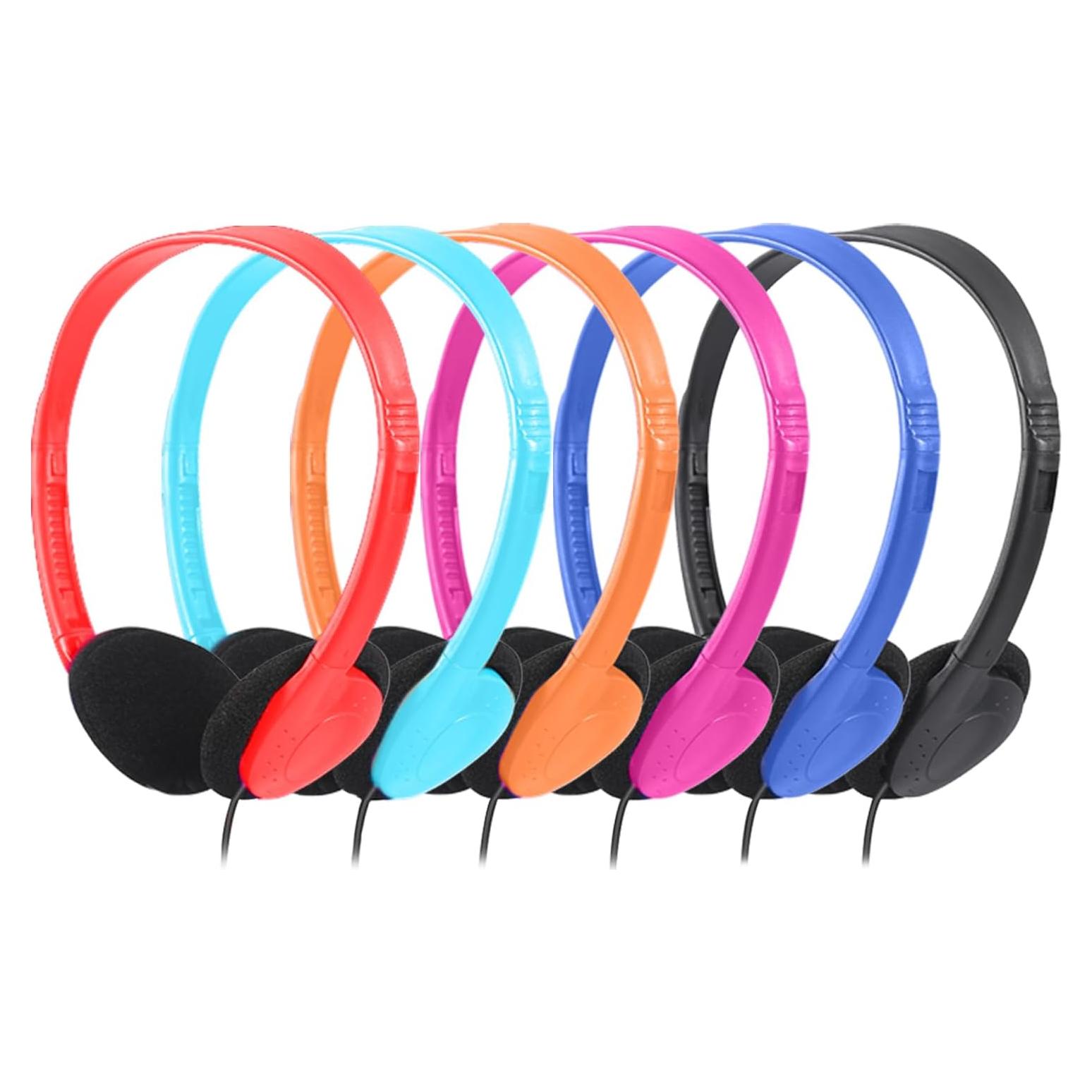 Auriculares CN-Outlet para Niños 12 Pack Colores Vibrantes