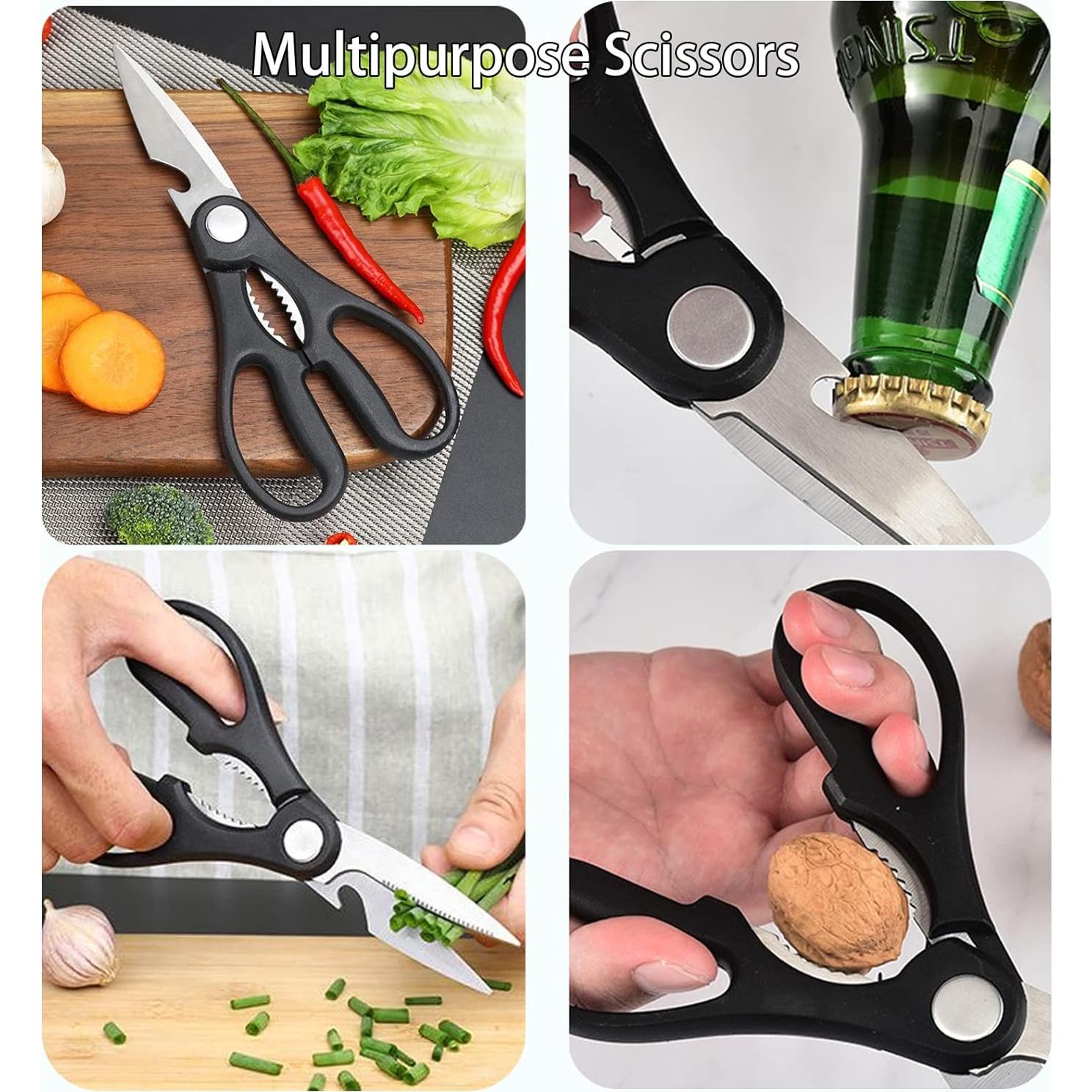 Juego de cuchillos de cocina Magicorange 7 piezas acero inoxidable