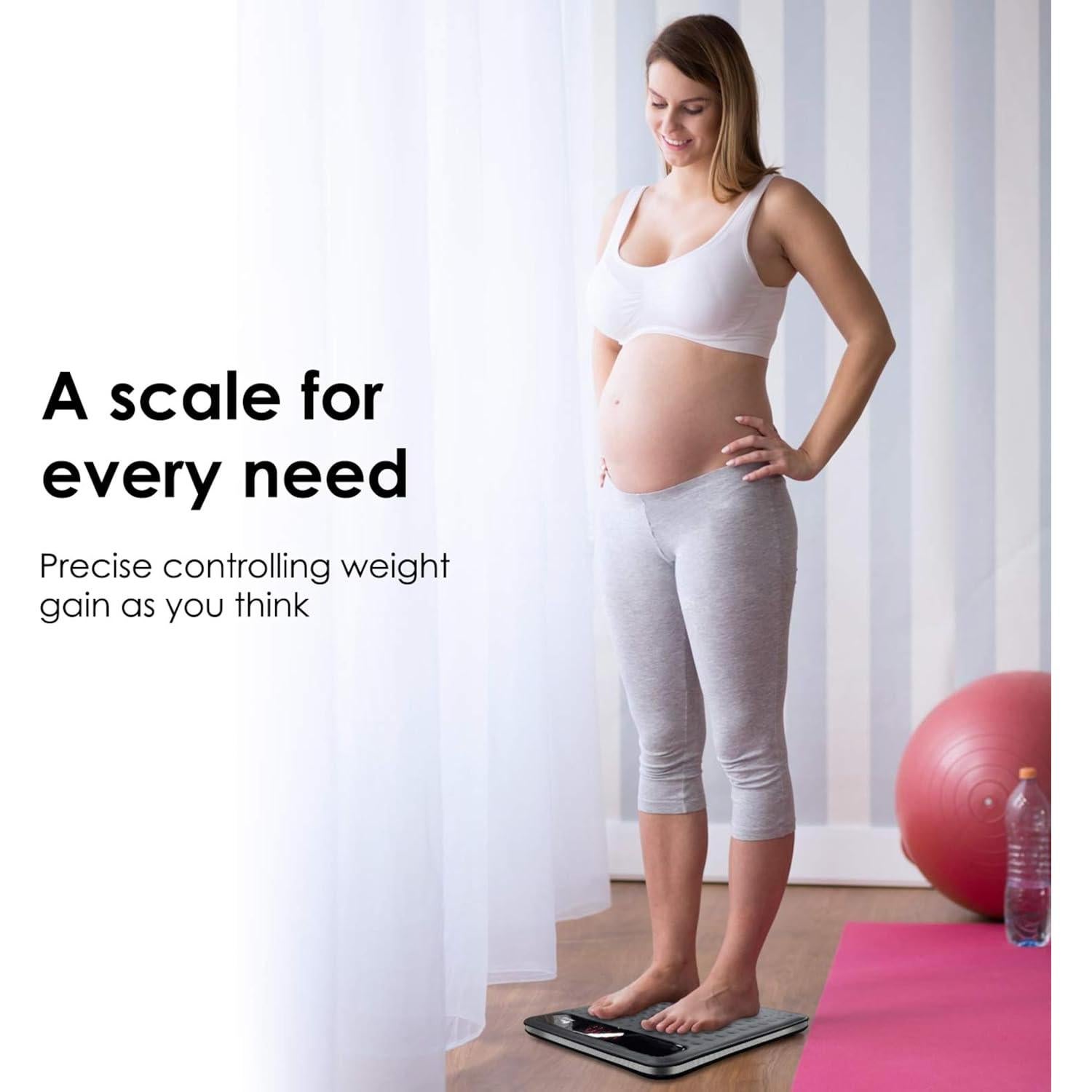 Escala Digital de Baño AGM 180kg Pantalla LCD Antideslizante