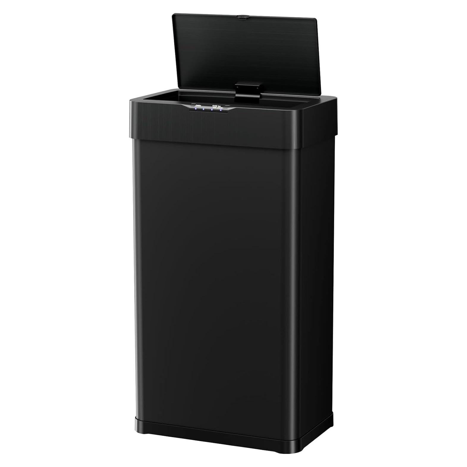 Basurero Inteligente Athlike 50L con Sensor Automático Negro