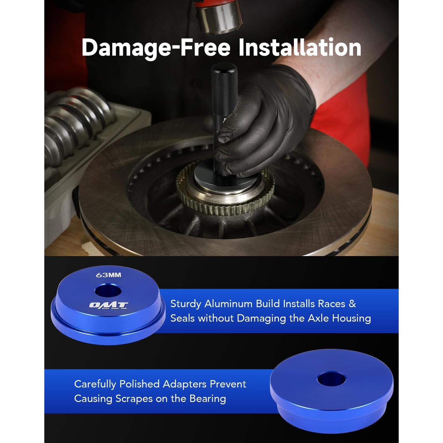 Kit de Prensa de Rodamientos Orion Motor Tech 10 Piezas