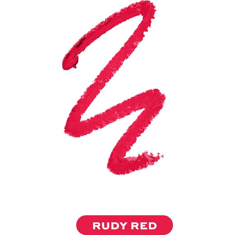 Lápiz de Labios Satin Kiss Makeup Revolution Rojo Rubí 9.92g