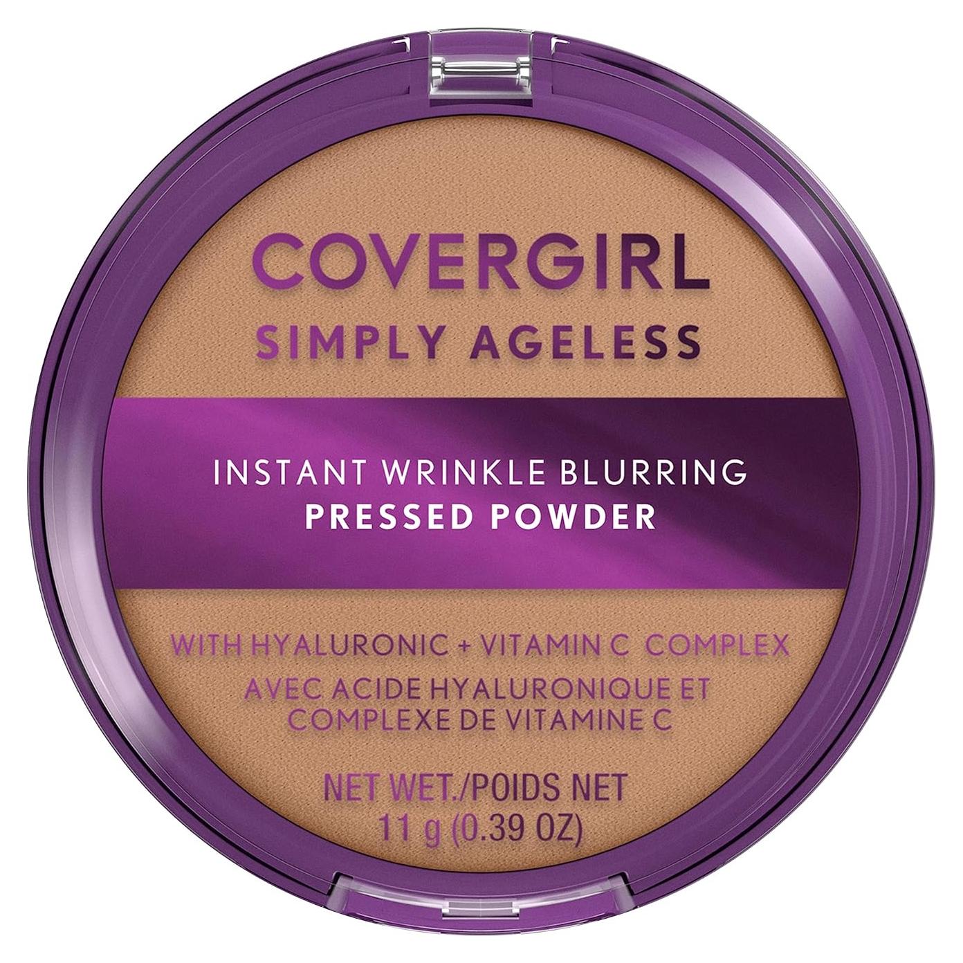 Polvo Compacto Difuminador de Arrugas Covergirl Simply Ageless 11g Beige Natural