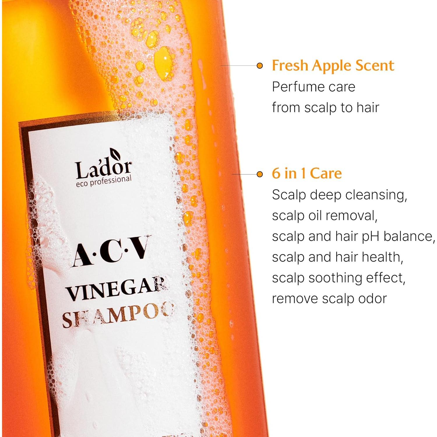 Champú Aclarador LADOR 150 ml - Vinagre de Manzana y Té