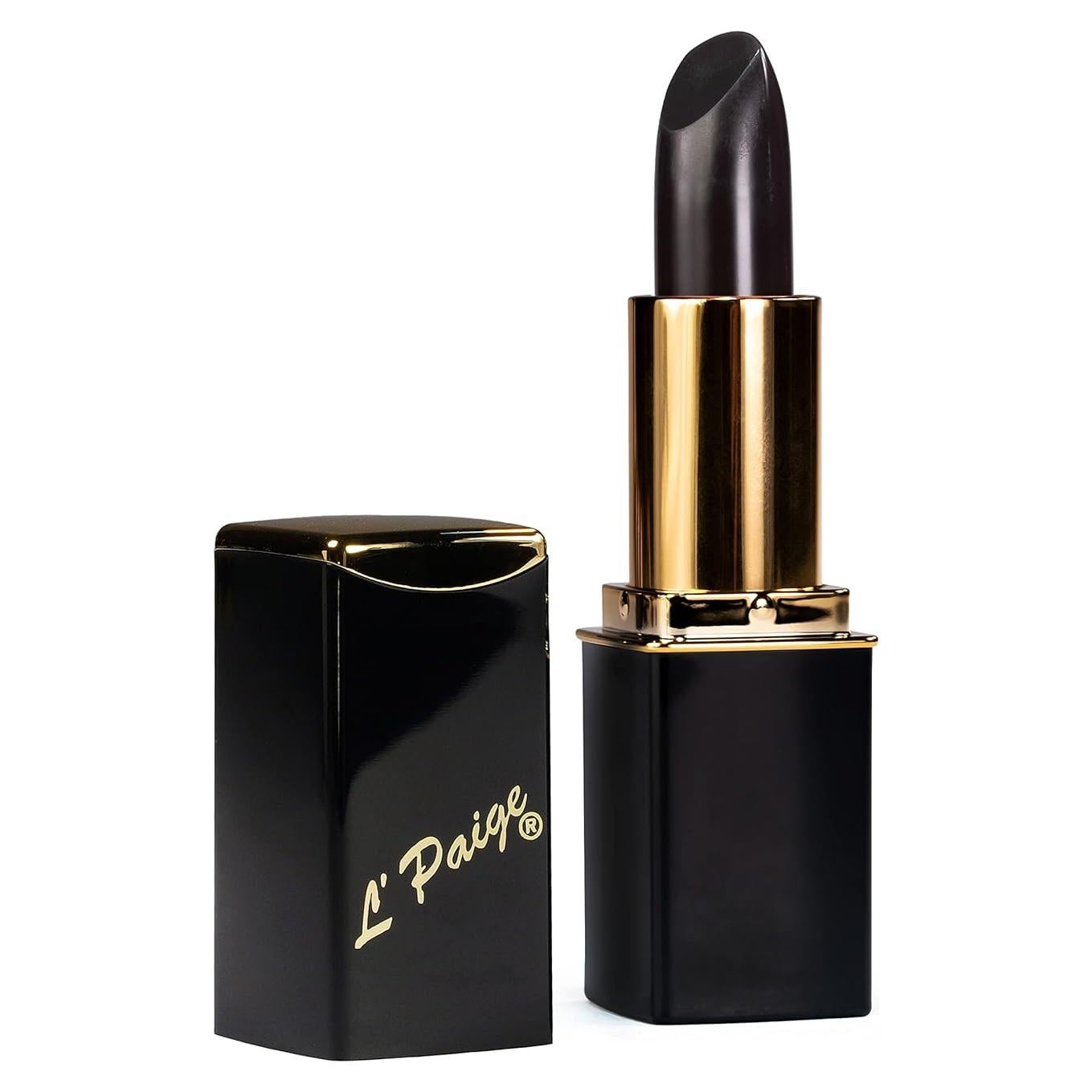 Labial L'Paige Negro que Cambia de Color a Vino-Maguenta