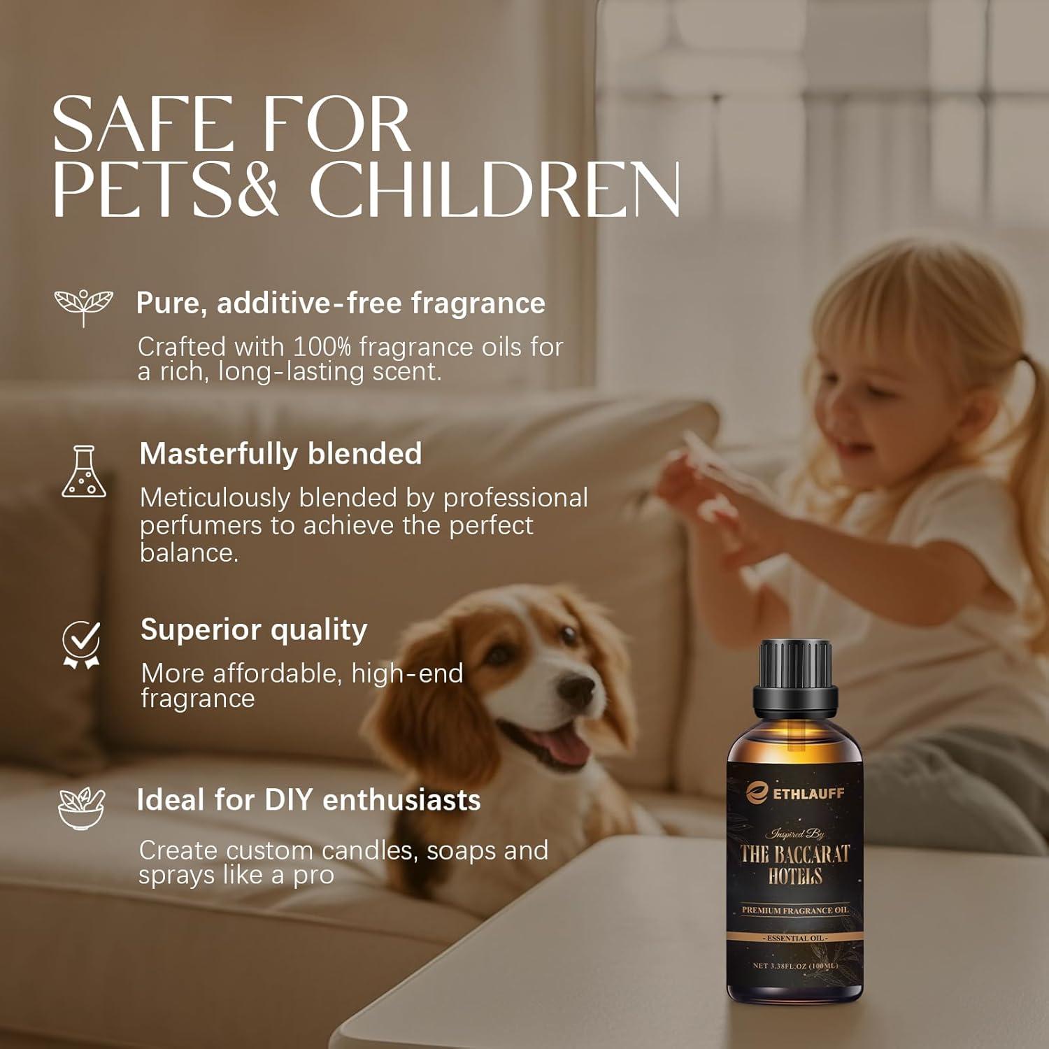 Aceite Difusor de Lujo Ethlauff 100 ml Aroma Baccarat