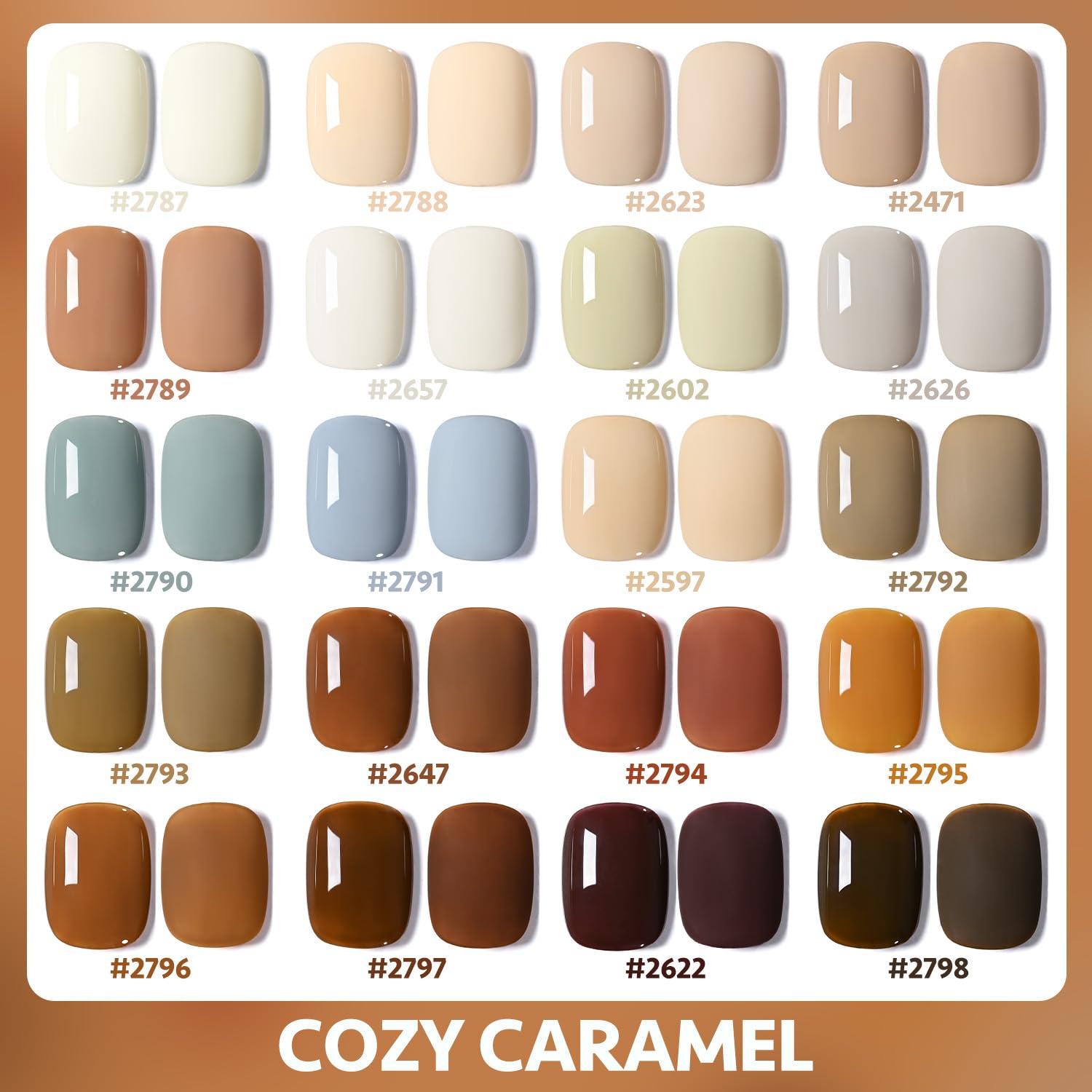Kit de Esmalte de Uñas en Gel GAOY 23 Piezas - Colores Variados