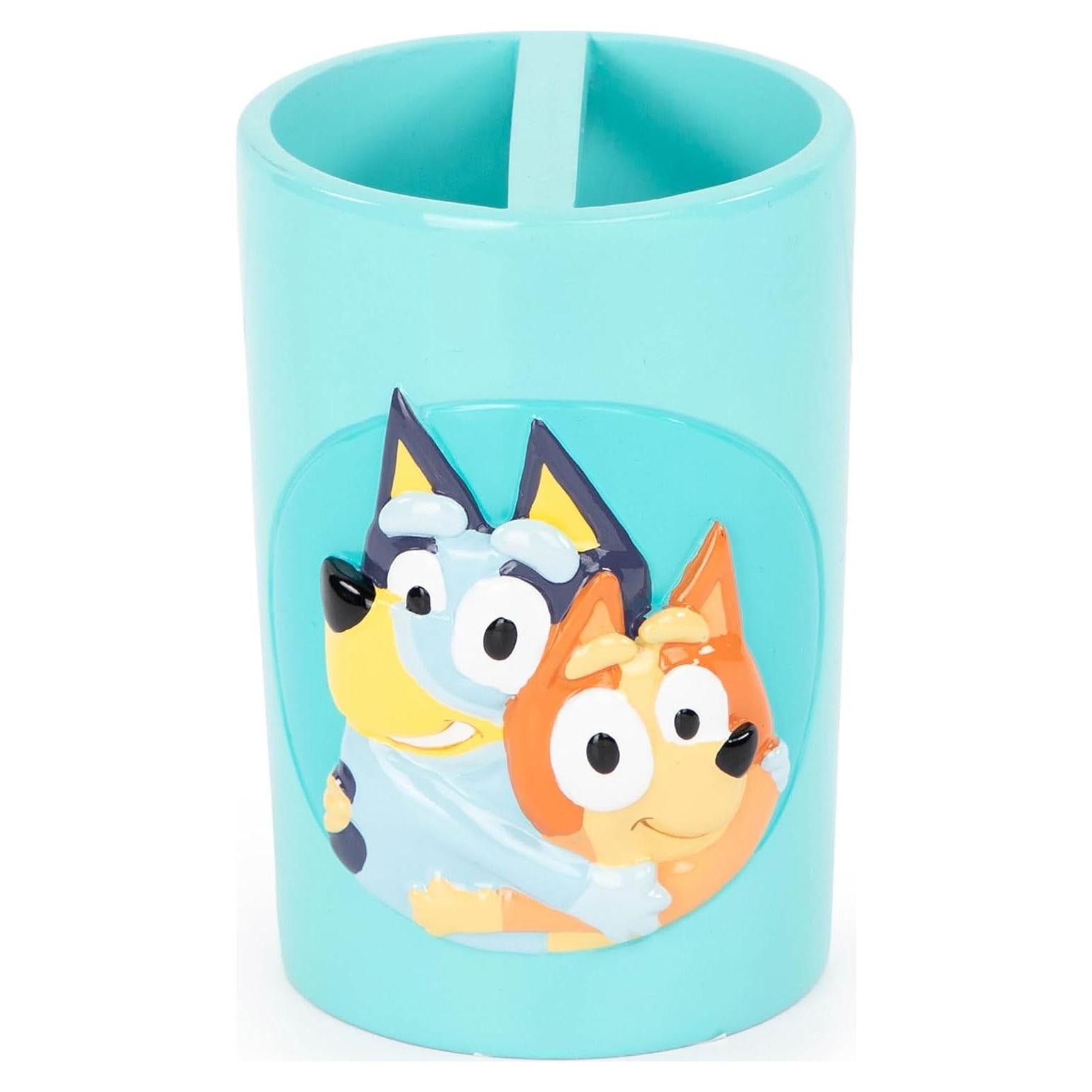 Soporte para Cepillos de Dientes Jay Franco Bluey - Resina Azul