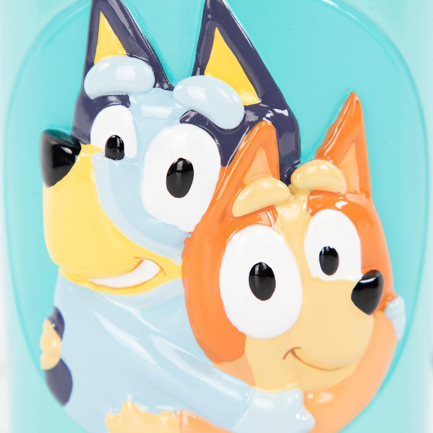 Soporte para Cepillos de Dientes Jay Franco Bluey - Resina Azul