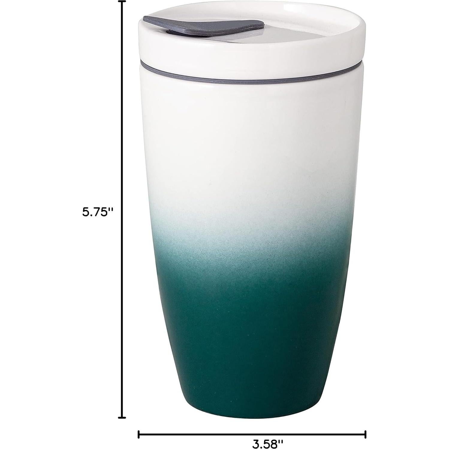 Taza Térmica Verde Villeroy & Boch 0.35L Cerámica Premium