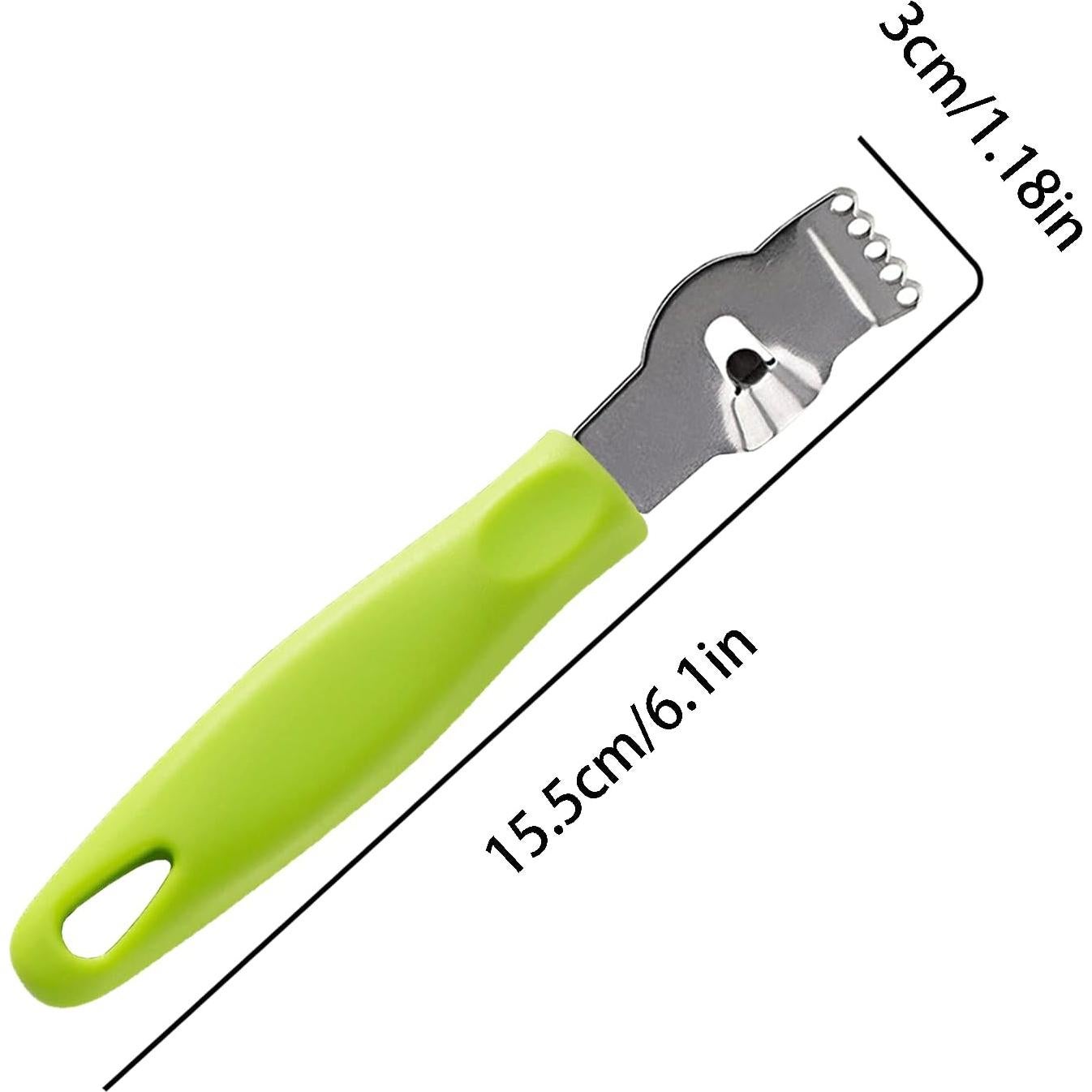 Juego de 3 herramientas de cocina Qusmeiyici - Rallador y pelador de cítricos