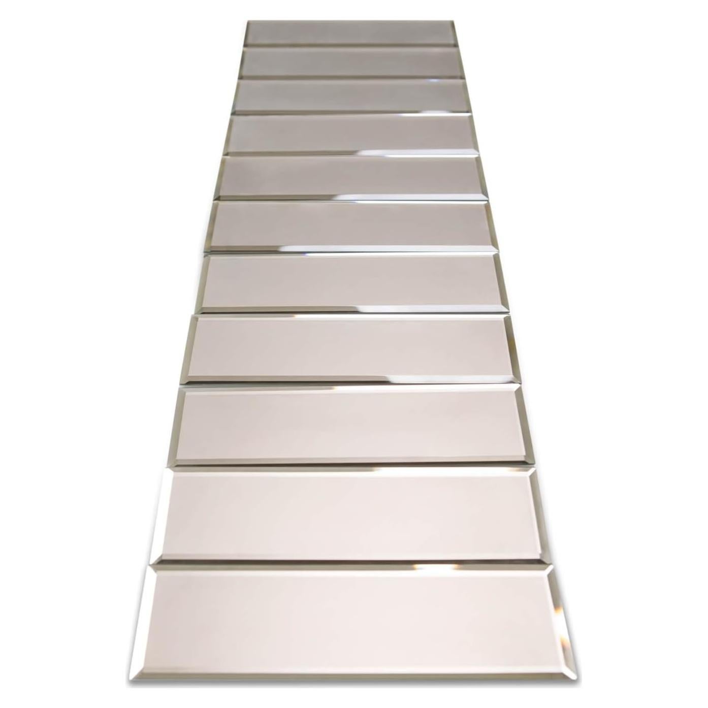 Azulejos de Espejo Autoadhesivos Tilebay 7.62x25.4 cm Bronce Mate