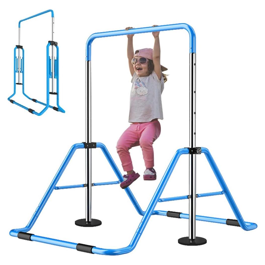 Barras de Gimnasia Slsy Plegables Ajustables para Niños