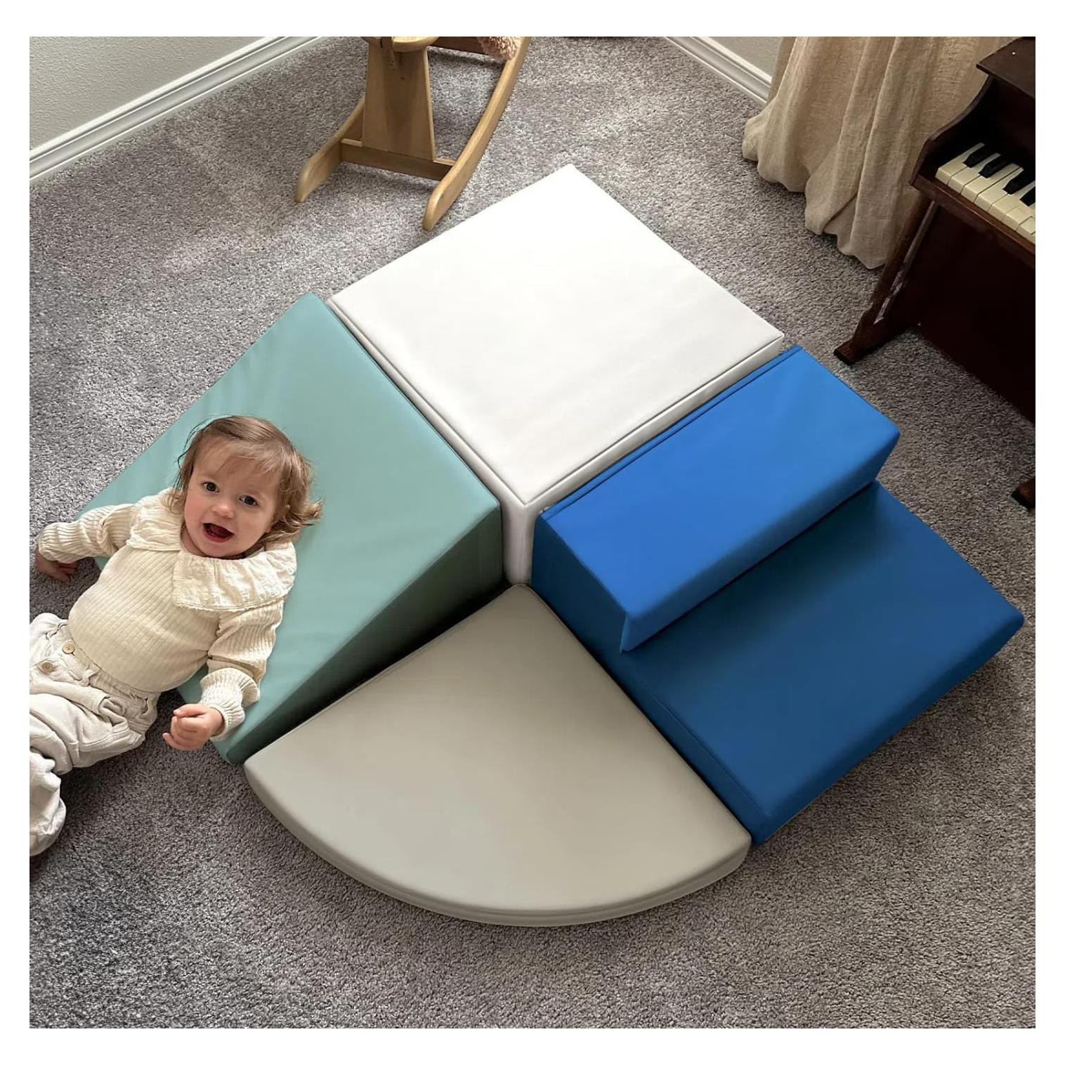 Juguete de Escalada Little Dove 4 Piezas Azul y Blanco