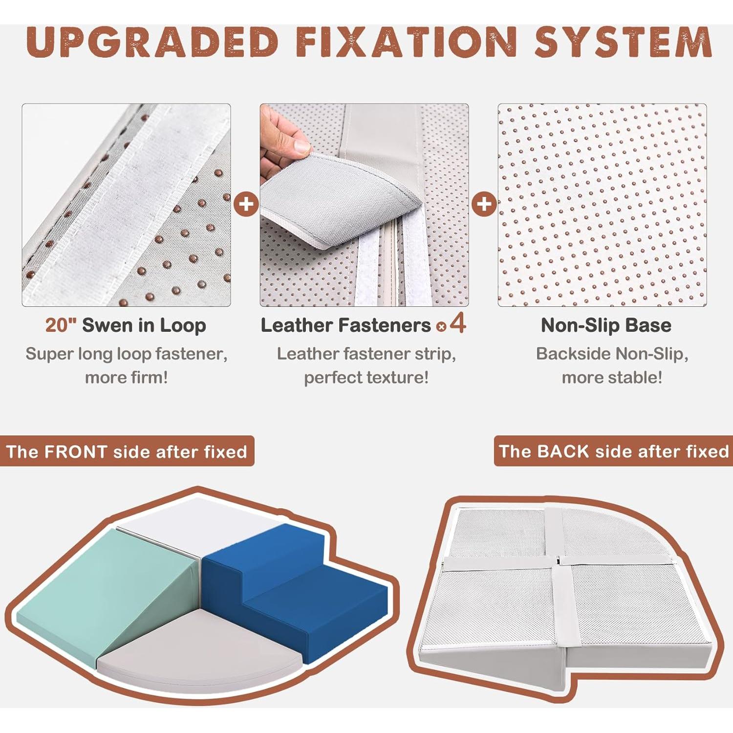 Juguete de Escalada Little Dove 4 Piezas Azul y Blanco