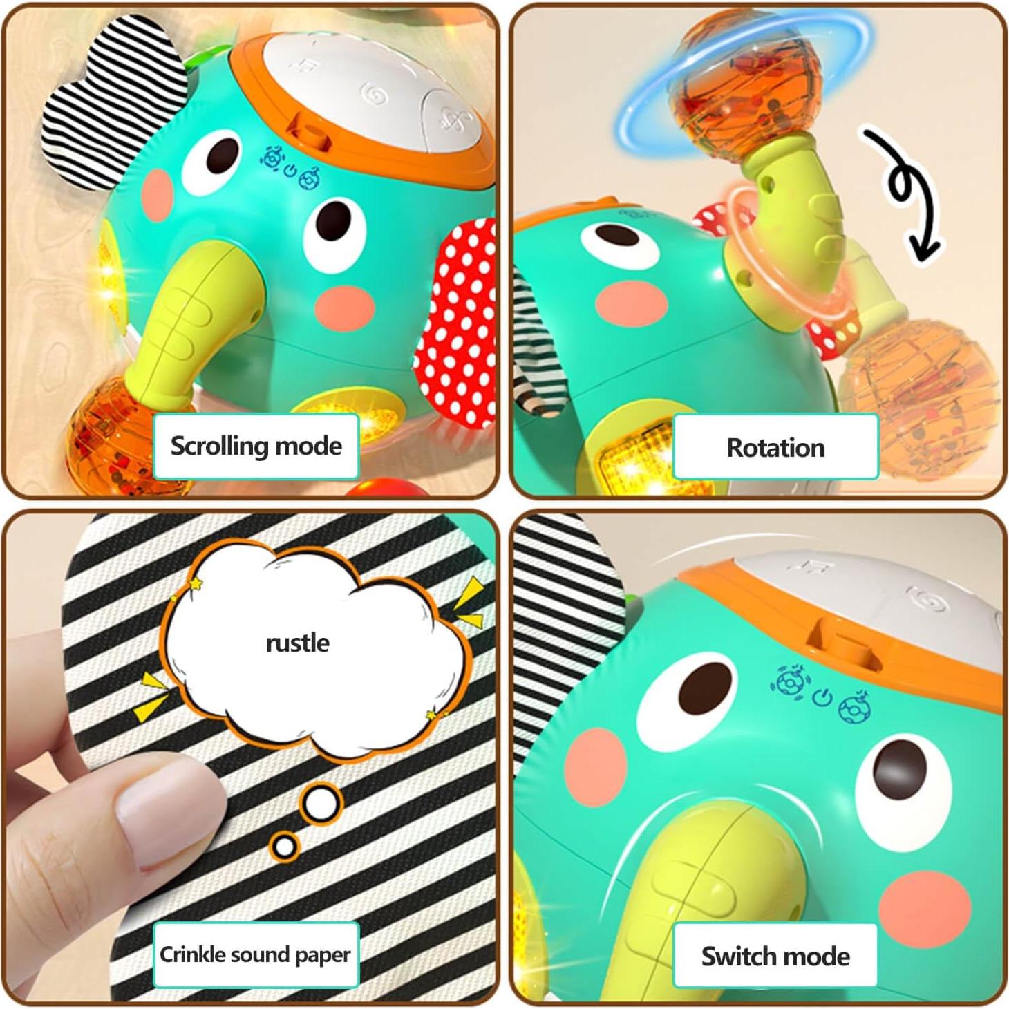 Juguete Sensorial Montessori WIIBAAHO Elefante 0.73 kg