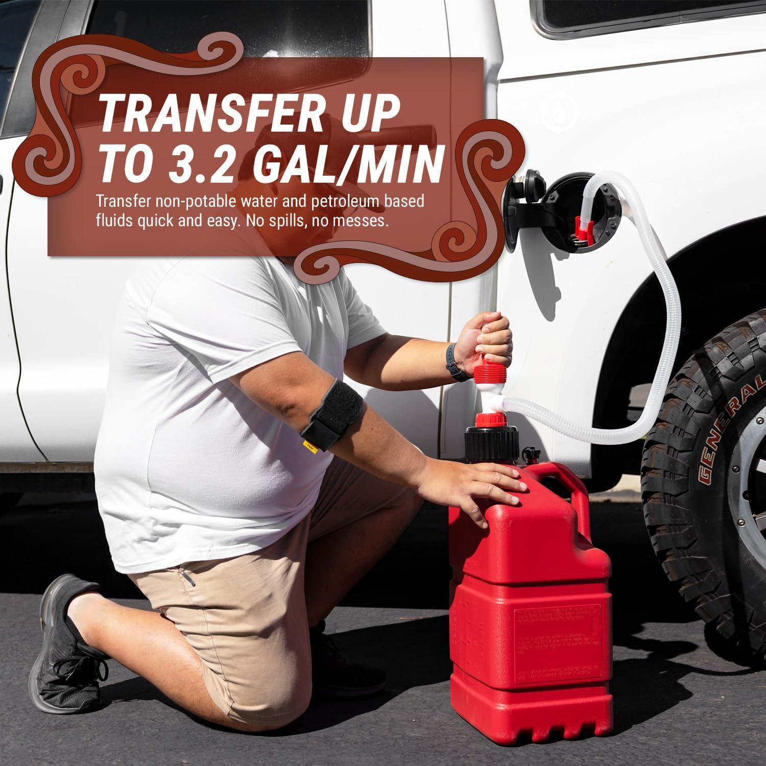 Tapa de Gas TERA PUMP TRM20-XL Ajuste Universal 12 L/min