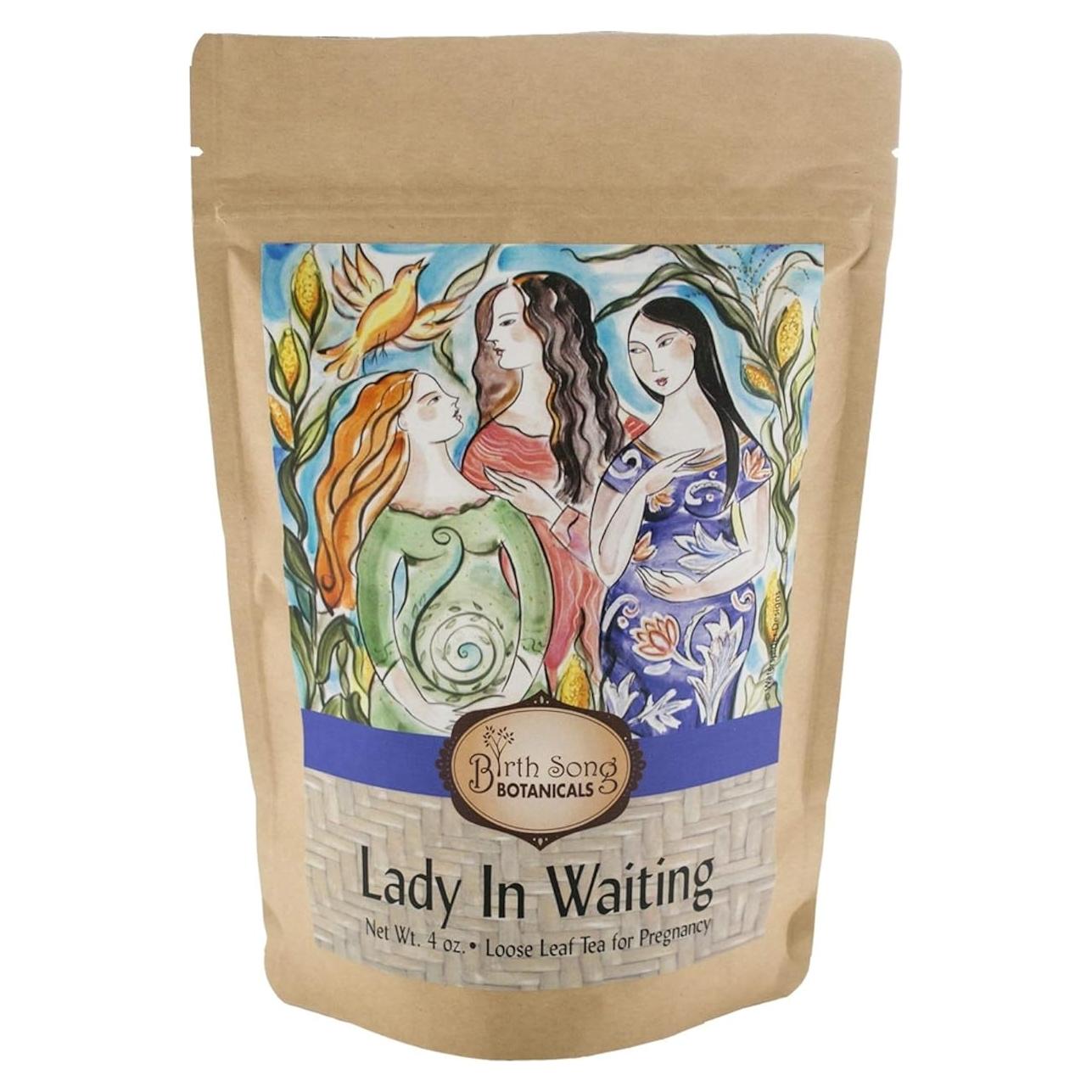 Té de Embarazo Lady in Waiting Birth Song Botanicals 40 Porciones