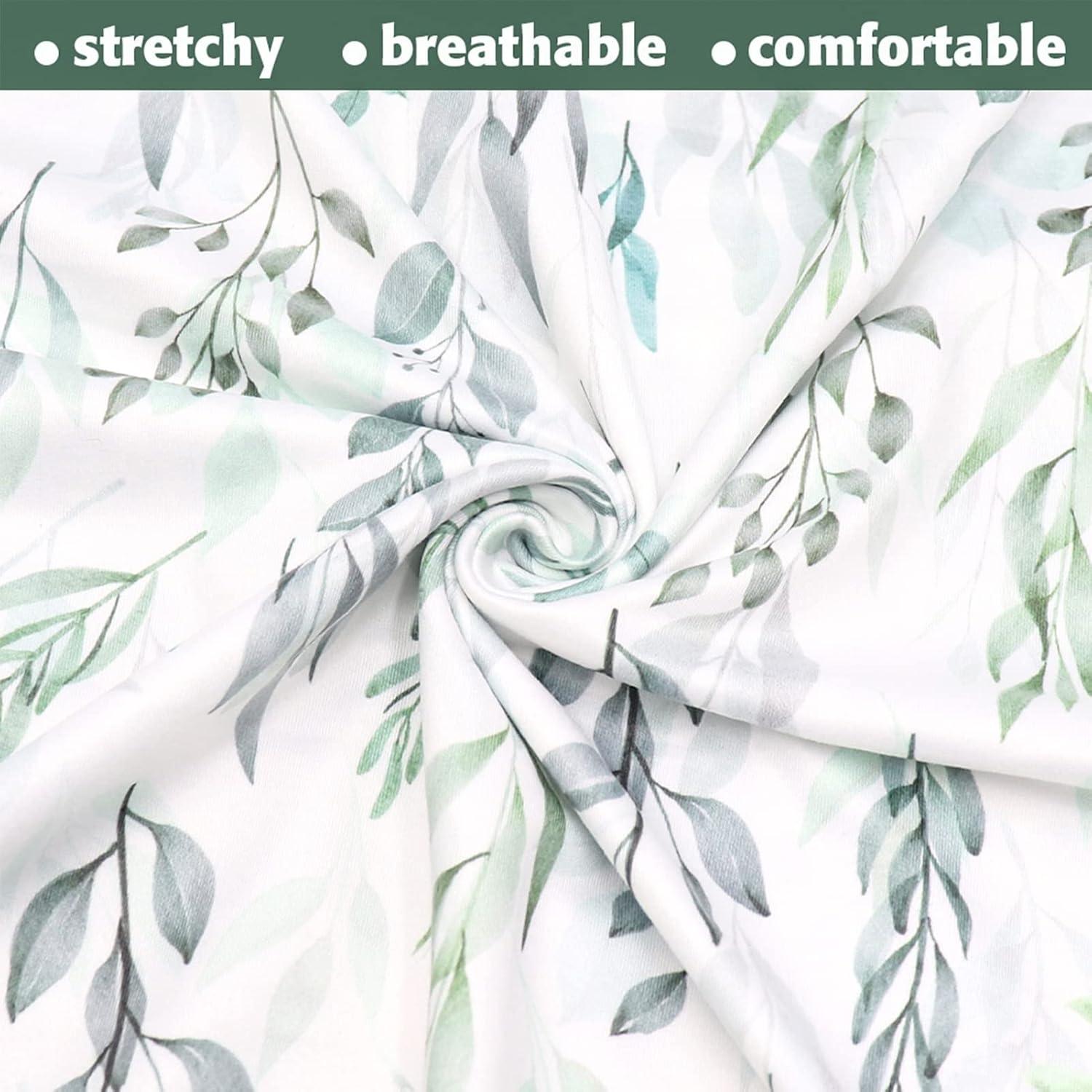 Funda de Almohada de Lactancia DILIMI Desmontable Hoja Verde