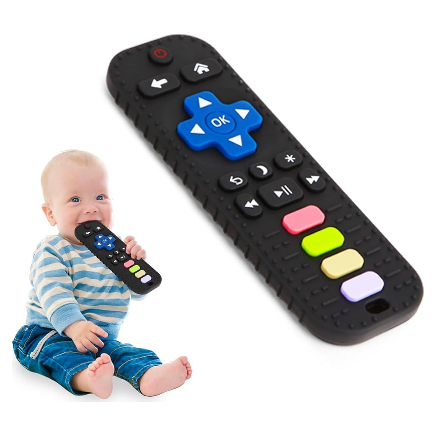 Mordedor de Silicona Hooku Control Remoto para Bebés 0-12 Meses