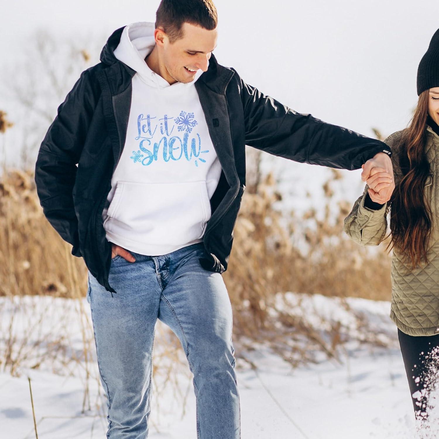 Vinilo de Transferencia de Calor Tintnut Copo de Nieve 10 Hojas 30.48x25.4cm