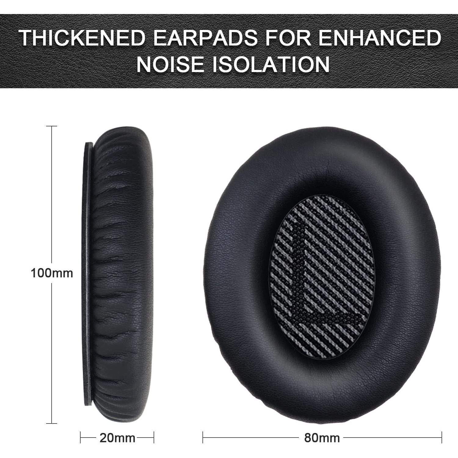 Almohadillas de Reemplazo Bose QC35 QC25 QC15 - Espuma Memoria