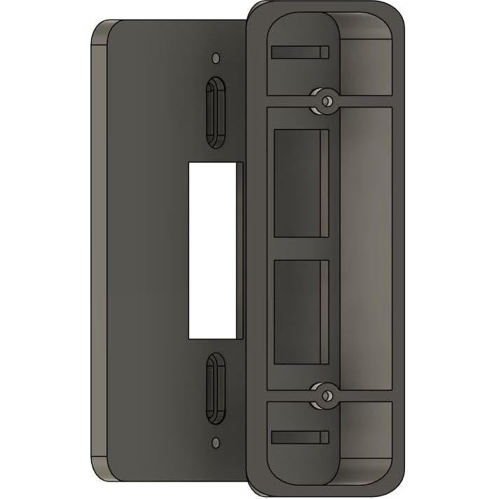 Placa de Pared para Timbre de Video Blink - Montaje en Caja Eléctrica