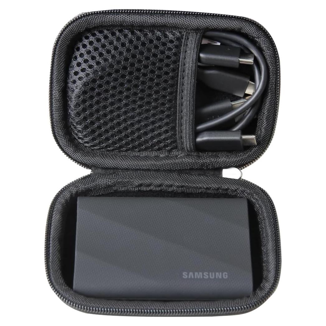 Funda de Viaje Dura Anleo para SSD Samsung T7/T9 2TB/4TB