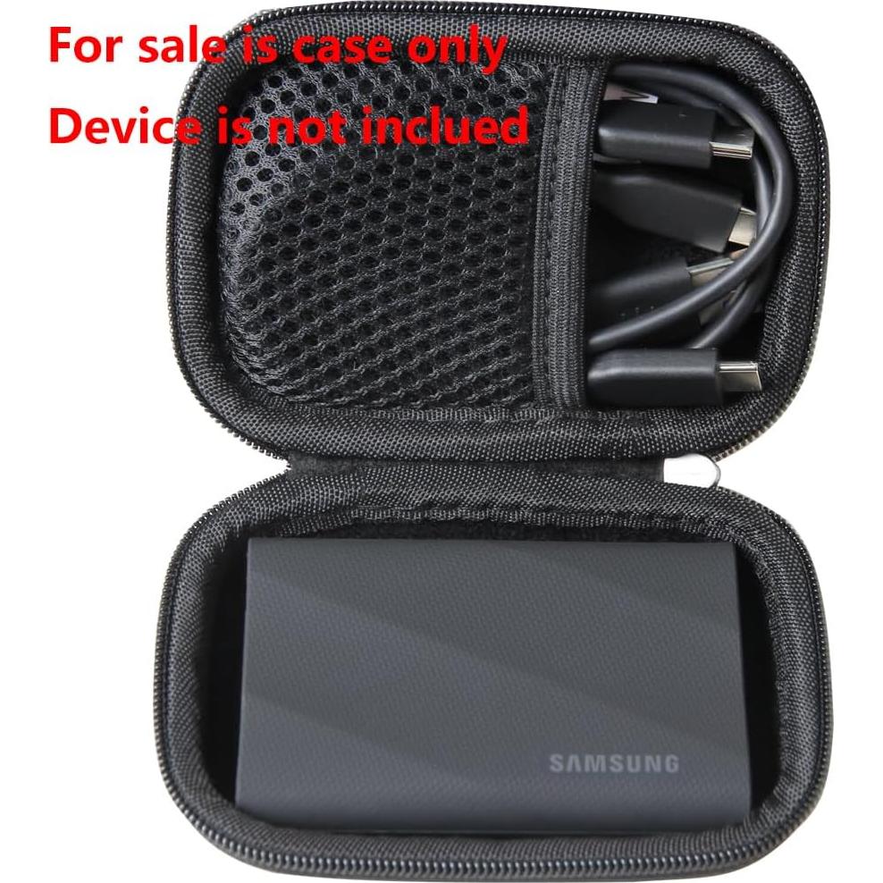 Funda de Viaje Dura Anleo para SSD Samsung T7/T9 2TB/4TB
