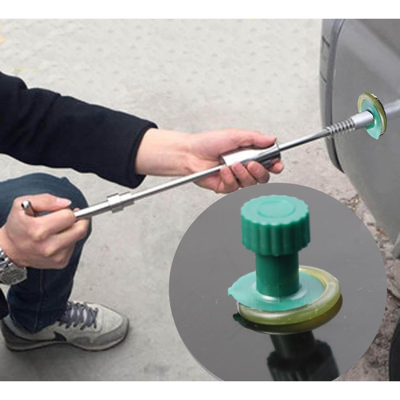 Kit 30 Pestañas de Extracción para Reparación de Abolladuras