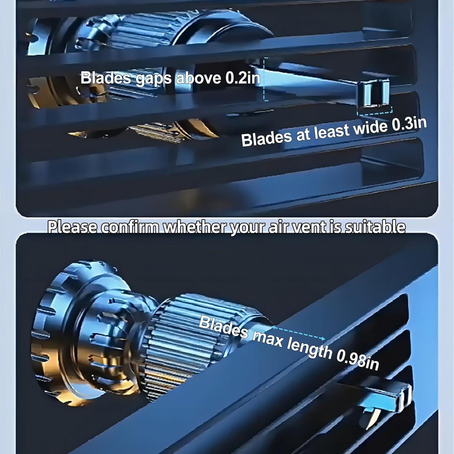 Clip de Ventilación Ajustable xuenair 17mm para Teléfono