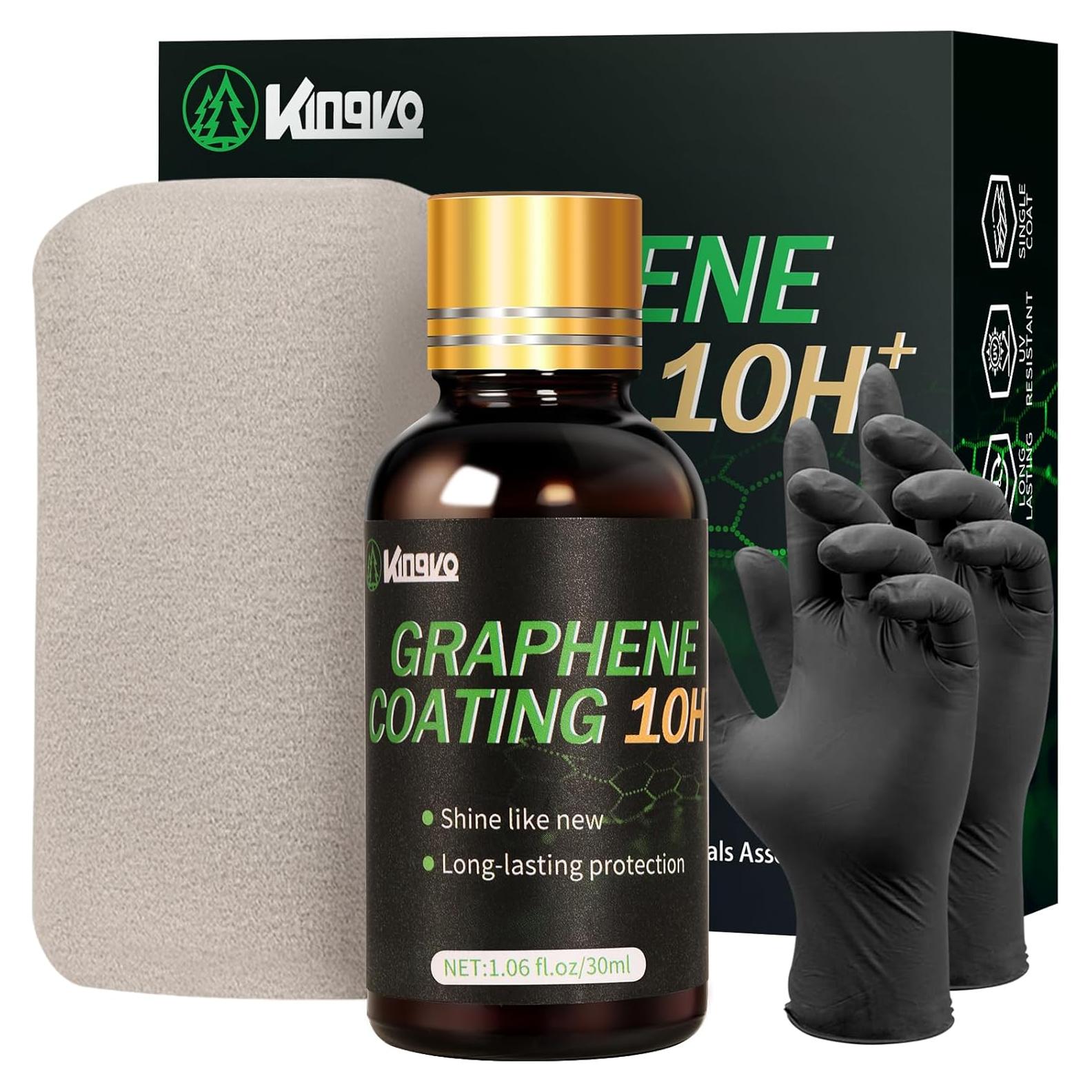 Recubrimiento Cerámico para Autos Kingvo 30ml - Protección UV y Rayones